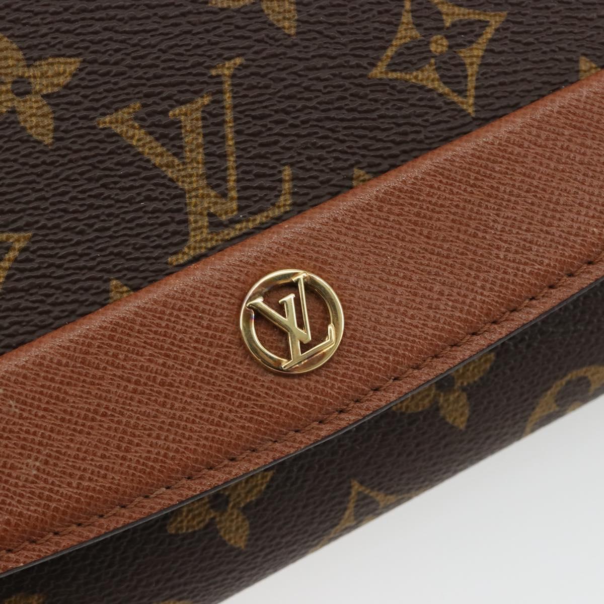 LOUIS VUITTON Monogram Bordeaux 24 Shoulder Bag M51798 LV Auth BA13976