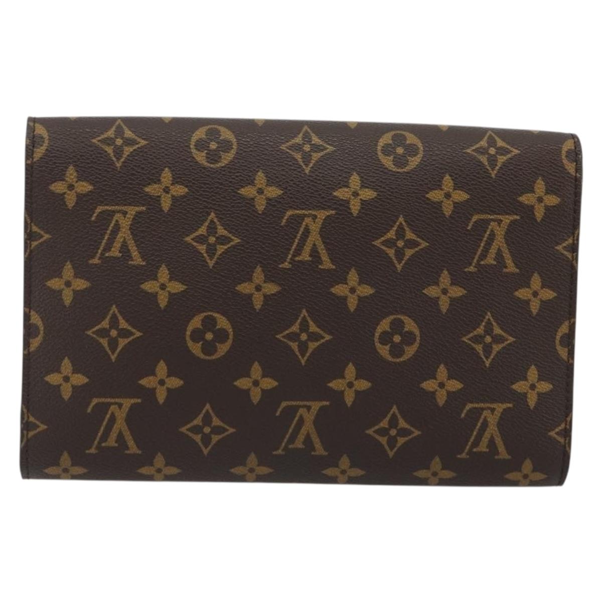 LOUIS VUITTON Monogram Bordeaux 24 Shoulder Bag M51798 LV Auth BA13976