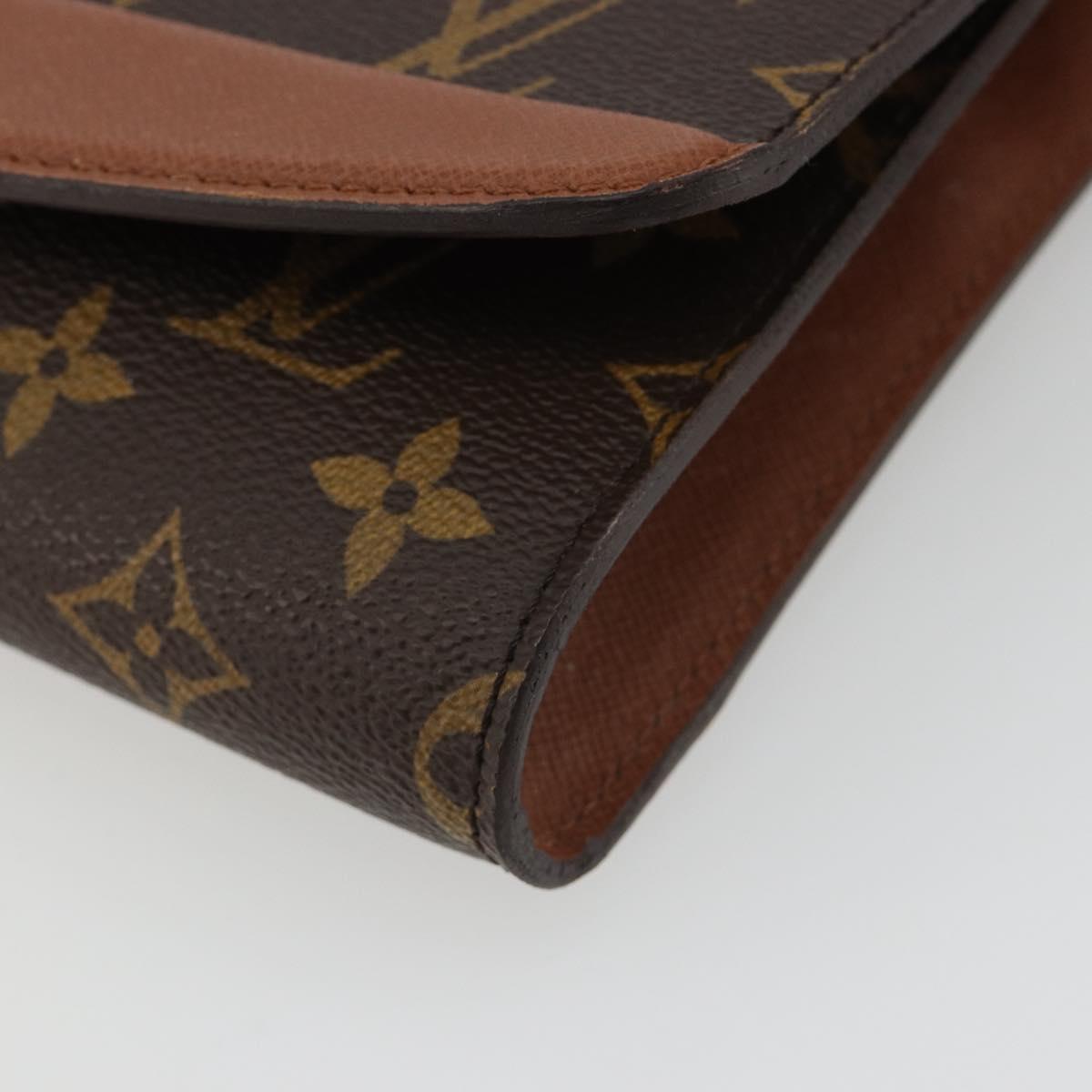 LOUIS VUITTON Monogram Bordeaux 24 Shoulder Bag M51798 LV Auth BA13976