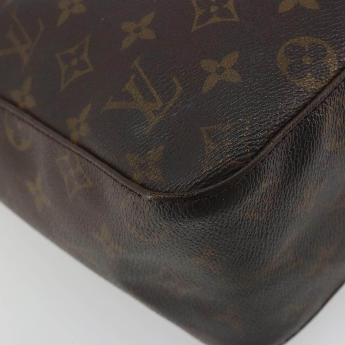 LOUIS VUITTON Monogram Looping GM Shoulder Bag M51145 LV Auth BA13977