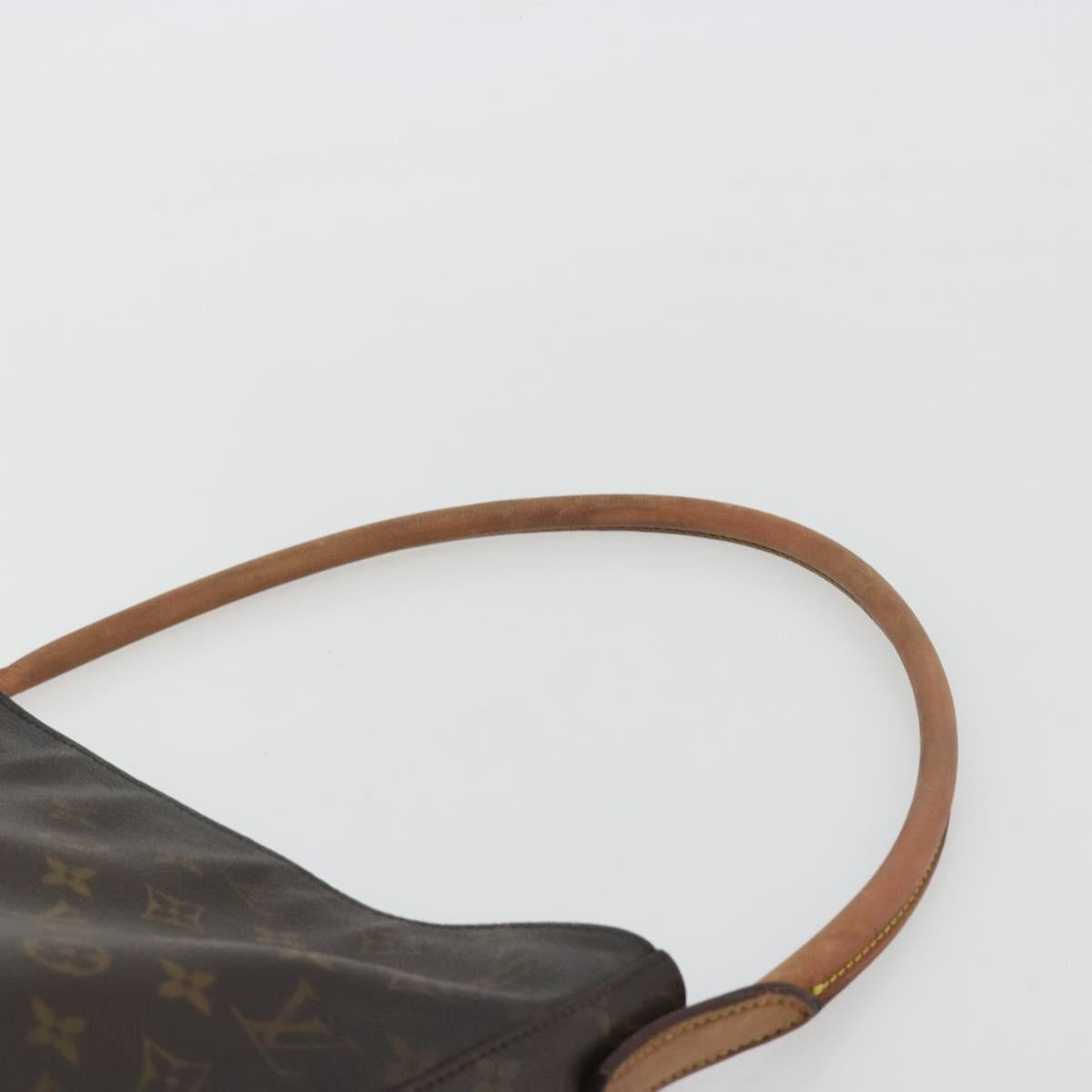 LOUIS VUITTON Monogram Looping GM Shoulder Bag M51145 LV Auth BA13977