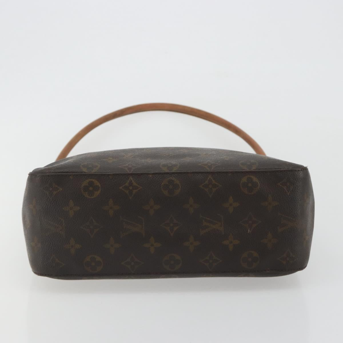LOUIS VUITTON Monogram Looping GM Shoulder Bag M51145 LV Auth BA13977