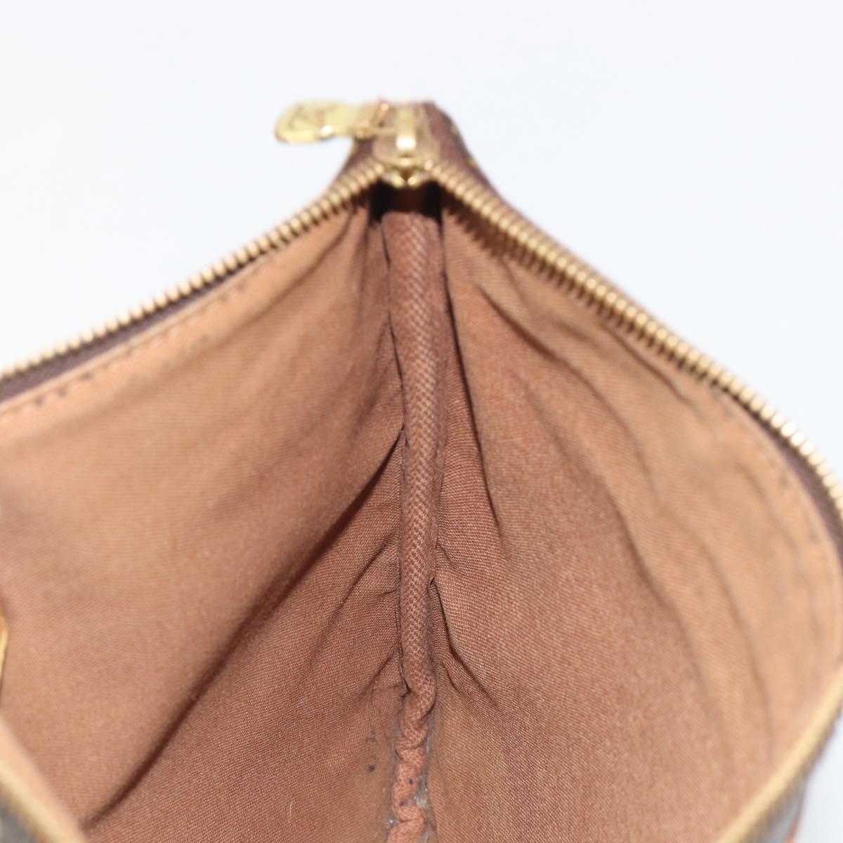 LOUIS VUITTON Monogram Pochette Bosphore Shoulder Bag M40044 LV Auth BA13978