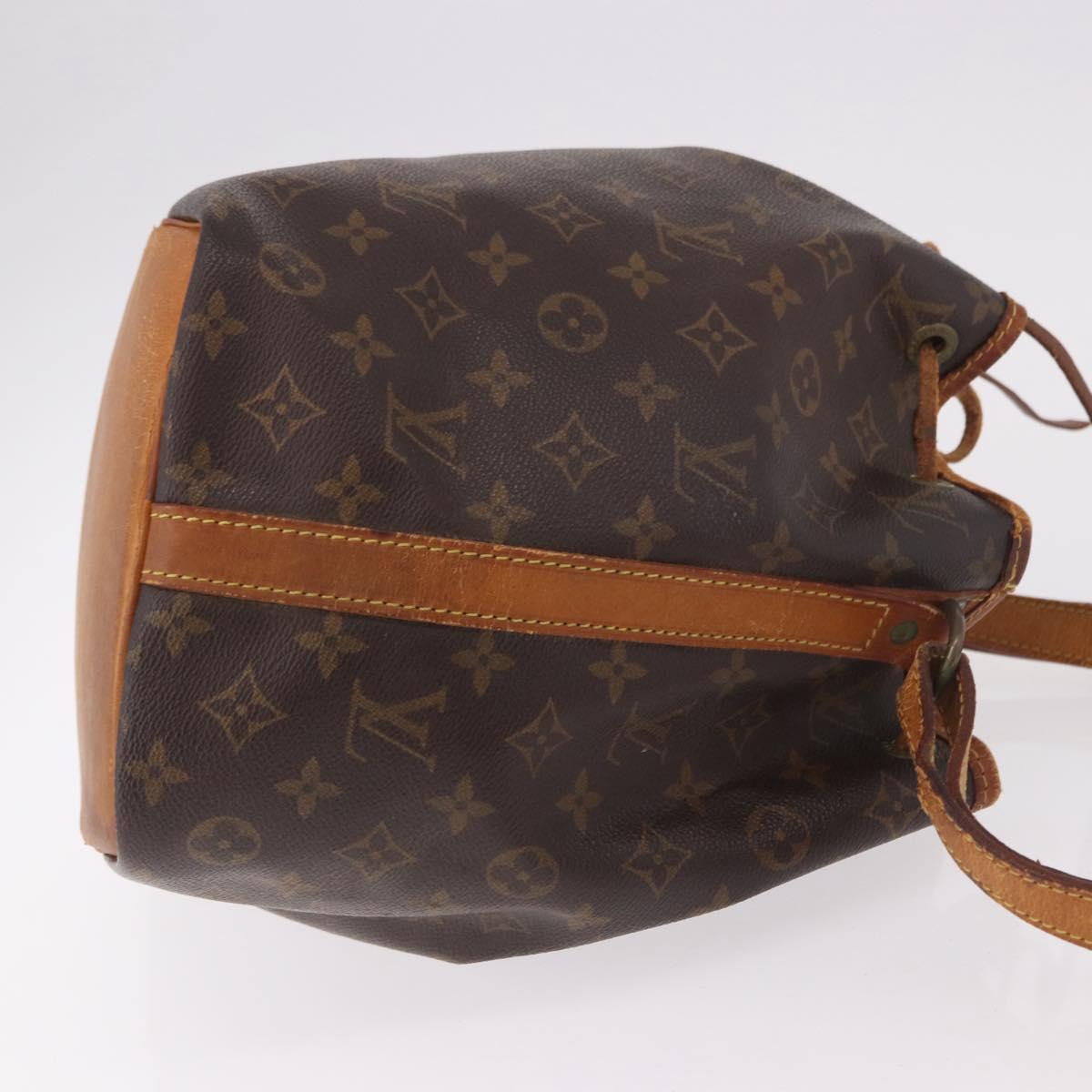 LOUIS VUITTON Monogram Petit Noe Shoulder Bag M42226 LV Auth BA13980