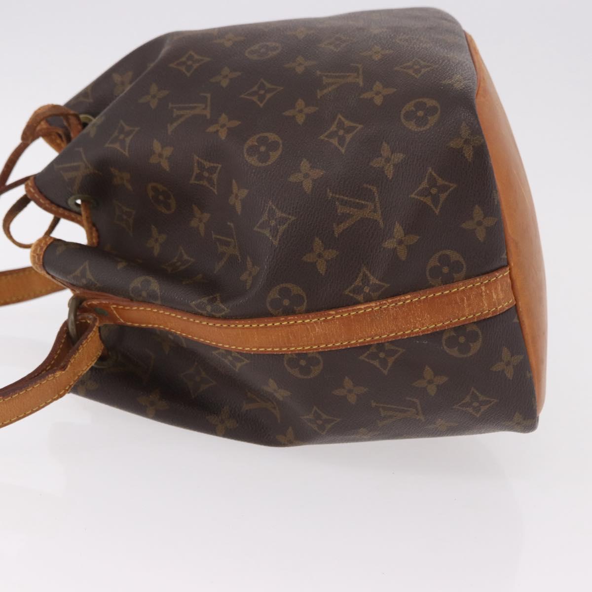 LOUIS VUITTON Monogram Petit Noe Shoulder Bag M42226 LV Auth BA13980
