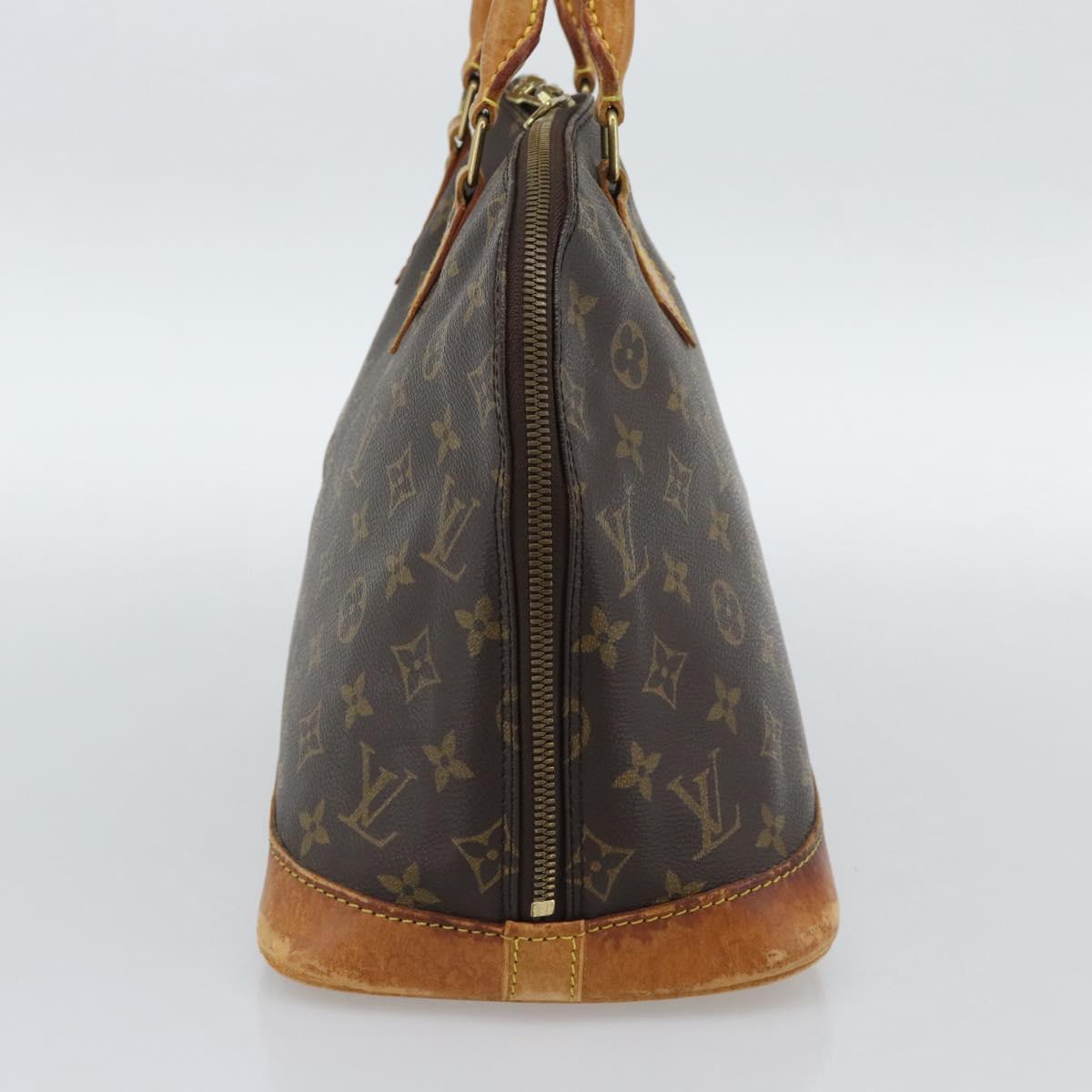 LOUIS VUITTON Monogram Alma Hand Bag M51130 LV Auth BA13981