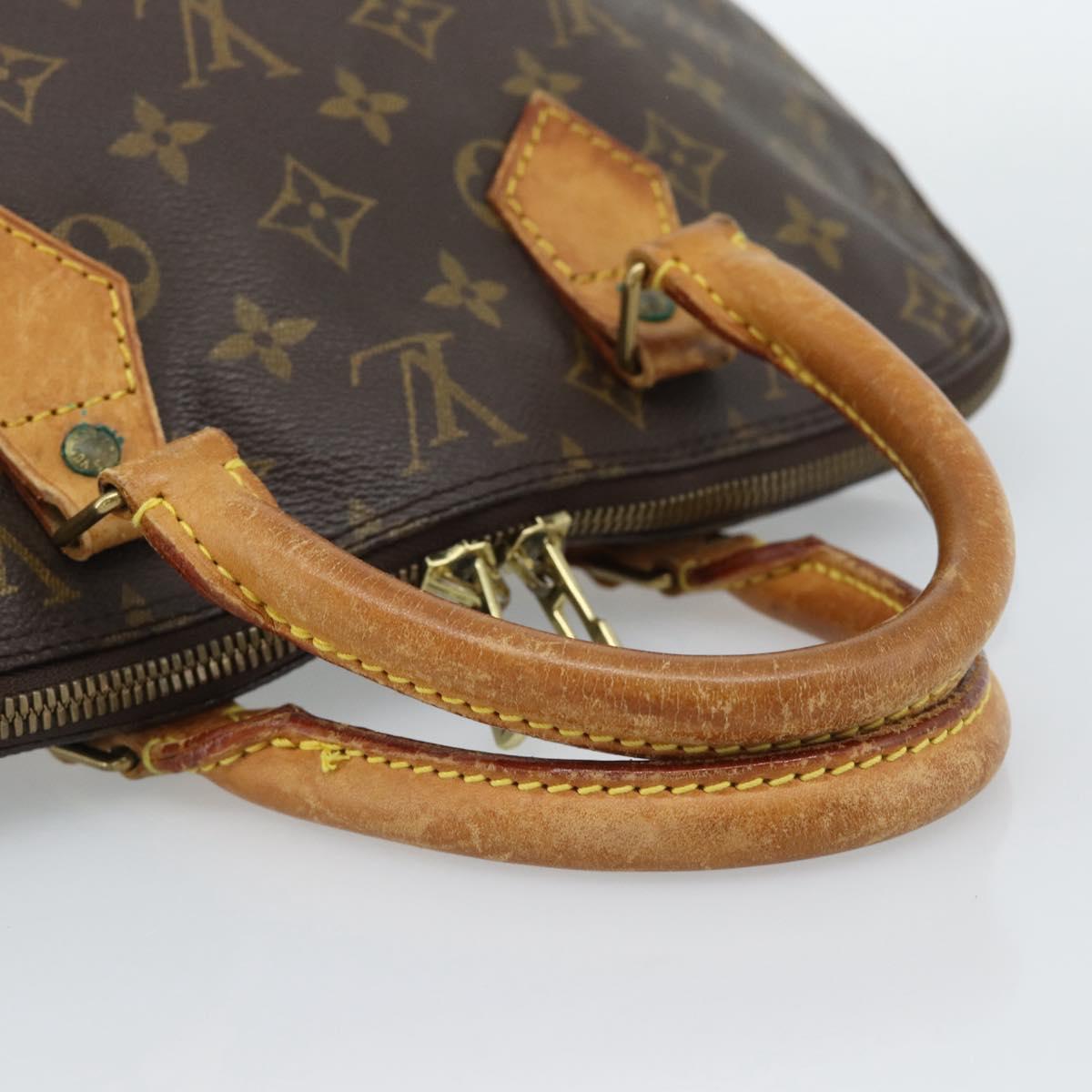 LOUIS VUITTON Monogram Alma Hand Bag M51130 LV Auth BA13981