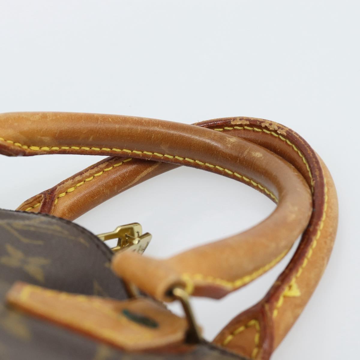 LOUIS VUITTON Monogram Alma Hand Bag M51130 LV Auth BA13981