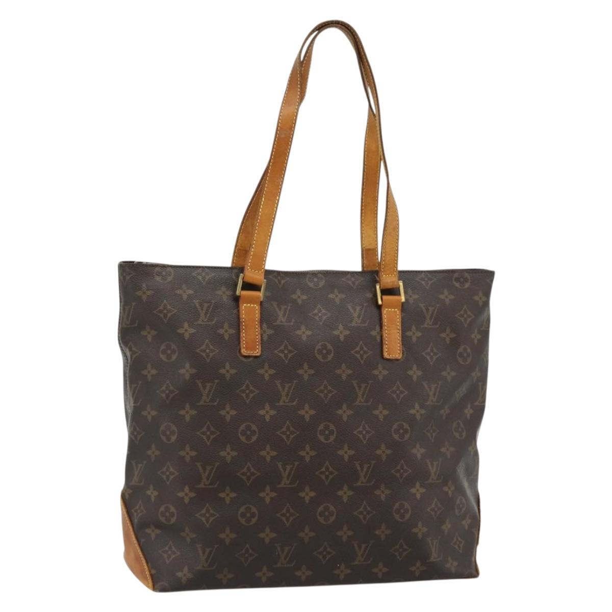 LOUIS VUITTON Monogram Cabas Mezzo Tote Bag M51151 LV Auth BA13982