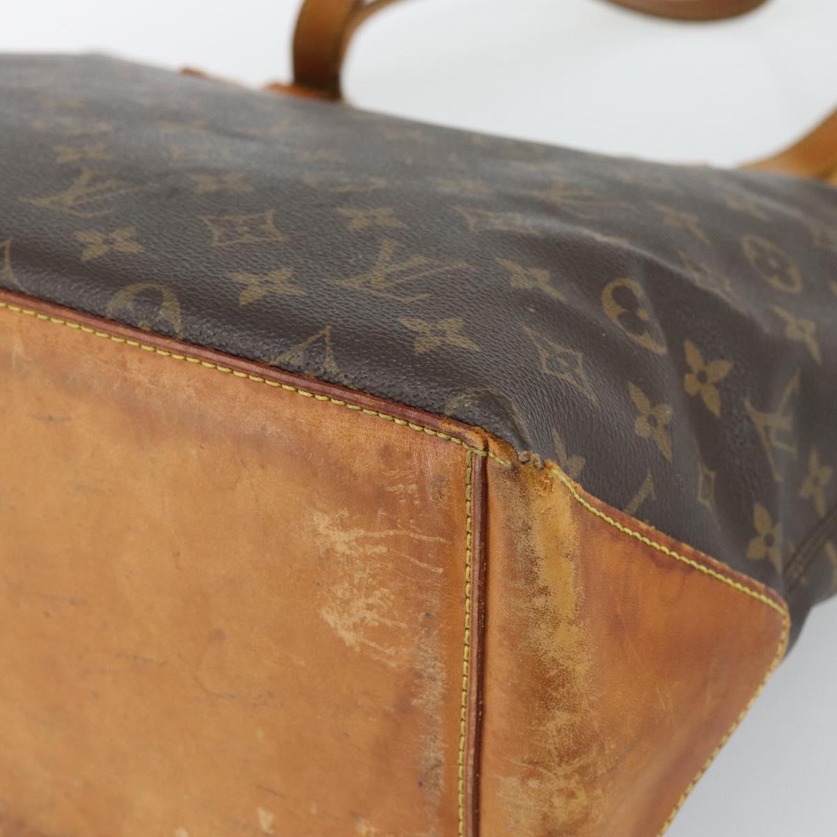 LOUIS VUITTON Monogram Cabas Mezzo Tote Bag M51151 LV Auth BA13982