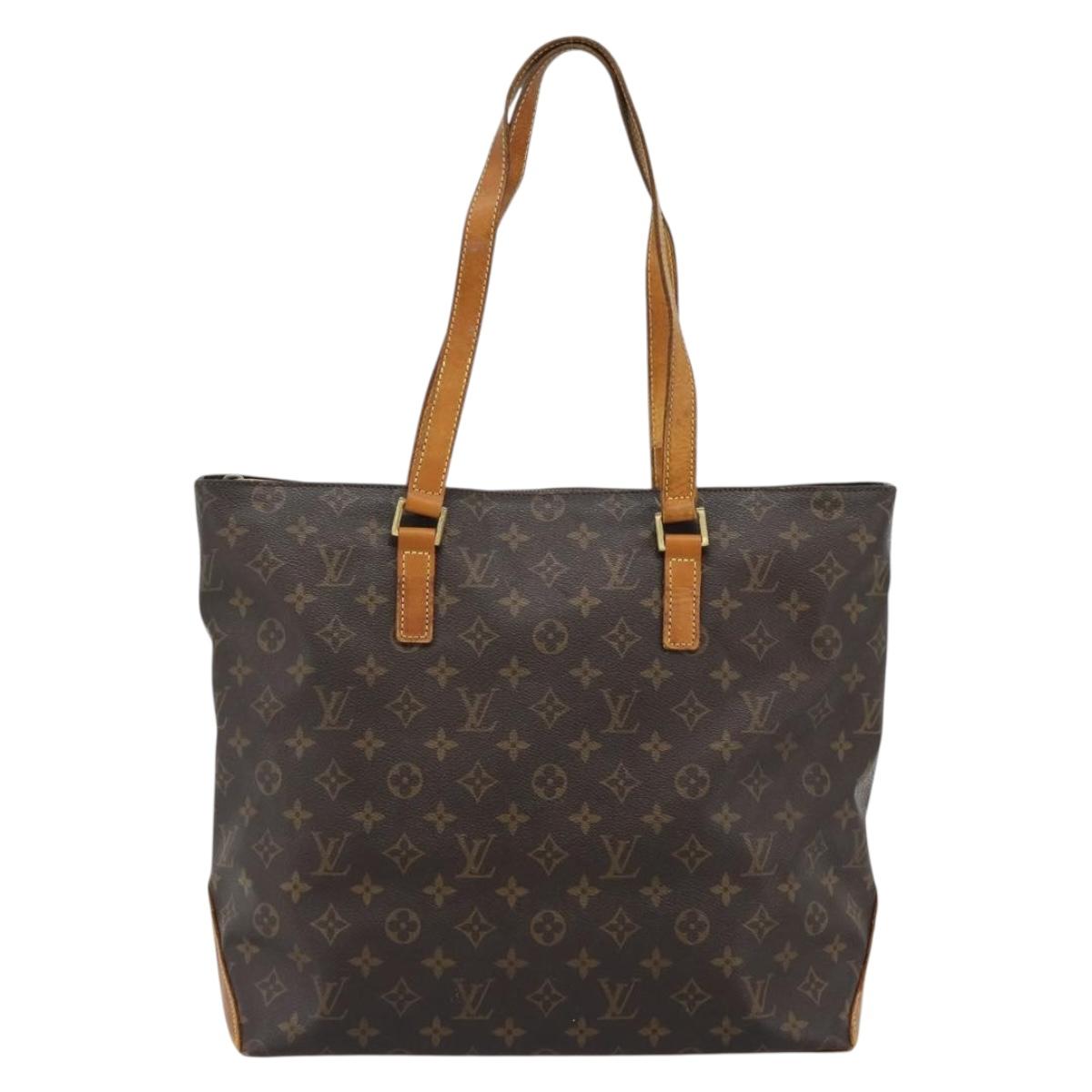 LOUIS VUITTON Monogram Cabas Mezzo Tote Bag M51151 LV Auth BA13982