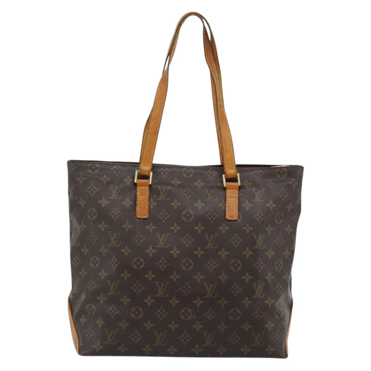 LOUIS VUITTON Monogram Cabas Mezzo Tote Bag M51151 LV Auth BA13982