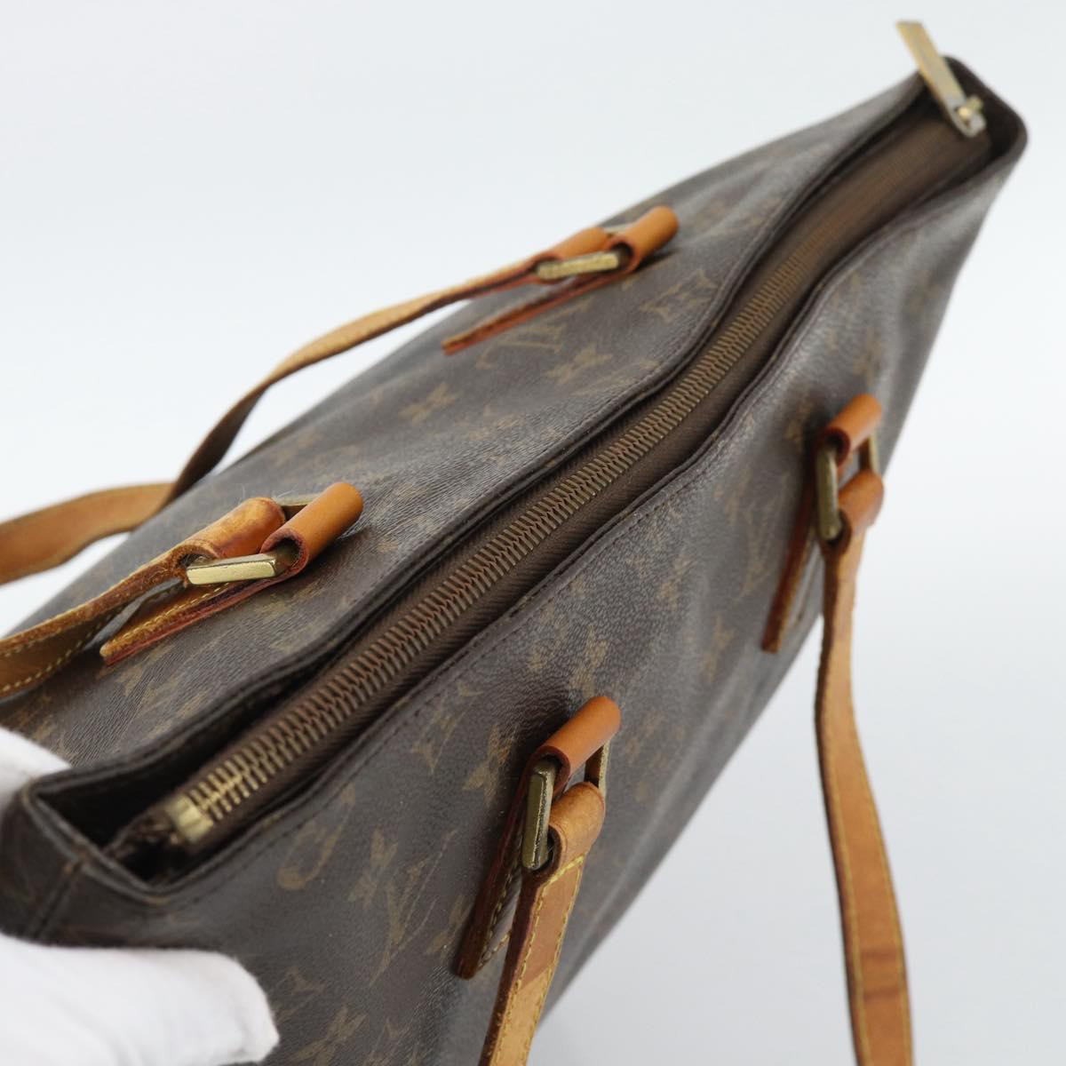 LOUIS VUITTON Monogram Cabas Mezzo Tote Bag M51151 LV Auth BA13982