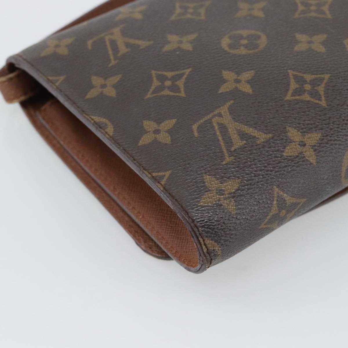 LOUIS VUITTON Monogram Bordeaux 24 Shoulder Bag M51798 LV Auth BA13984