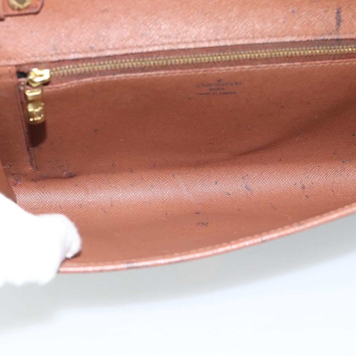 LOUIS VUITTON Monogram Bordeaux 24 Shoulder Bag M51798 LV Auth BA13984