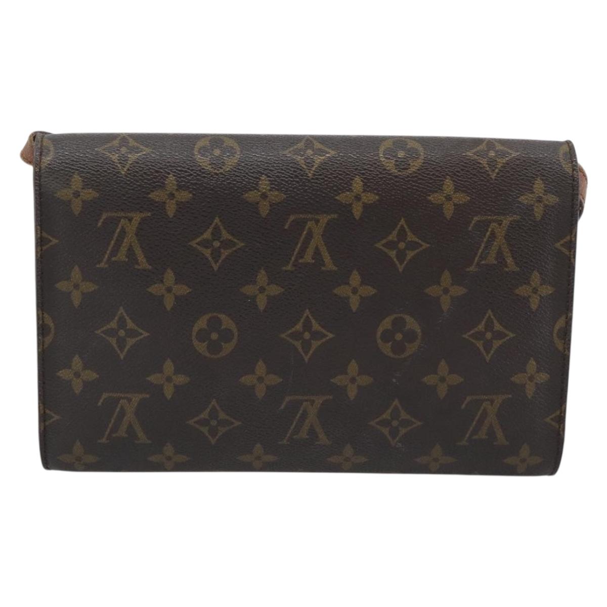 LOUIS VUITTON Monogram Bordeaux 24 Shoulder Bag M51798 LV Auth BA13984