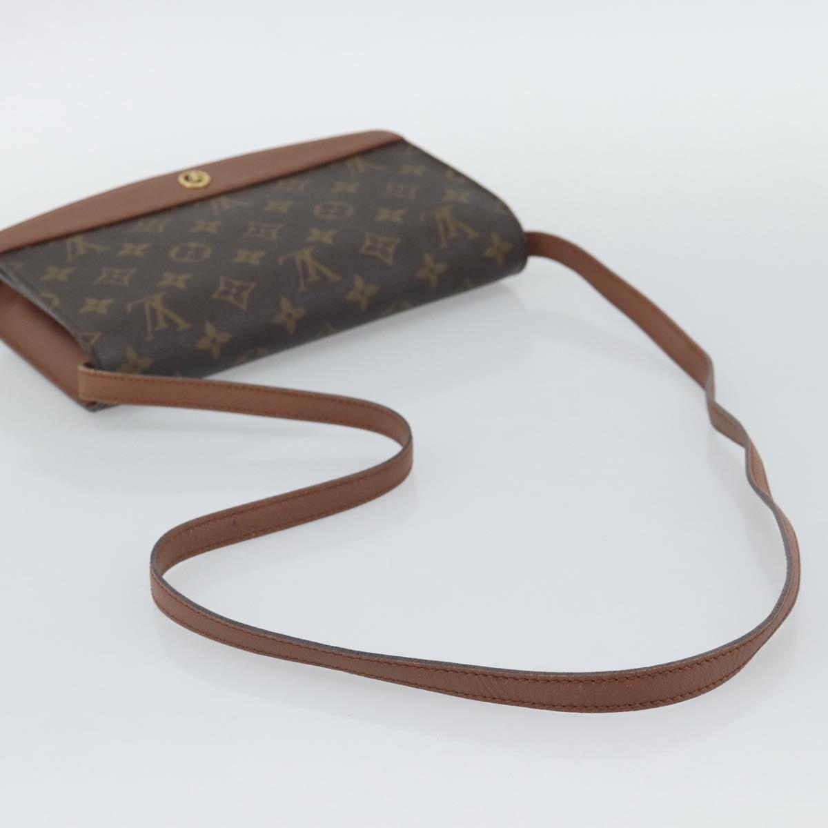 LOUIS VUITTON Monogram Bordeaux 24 Shoulder Bag M51798 LV Auth BA13984