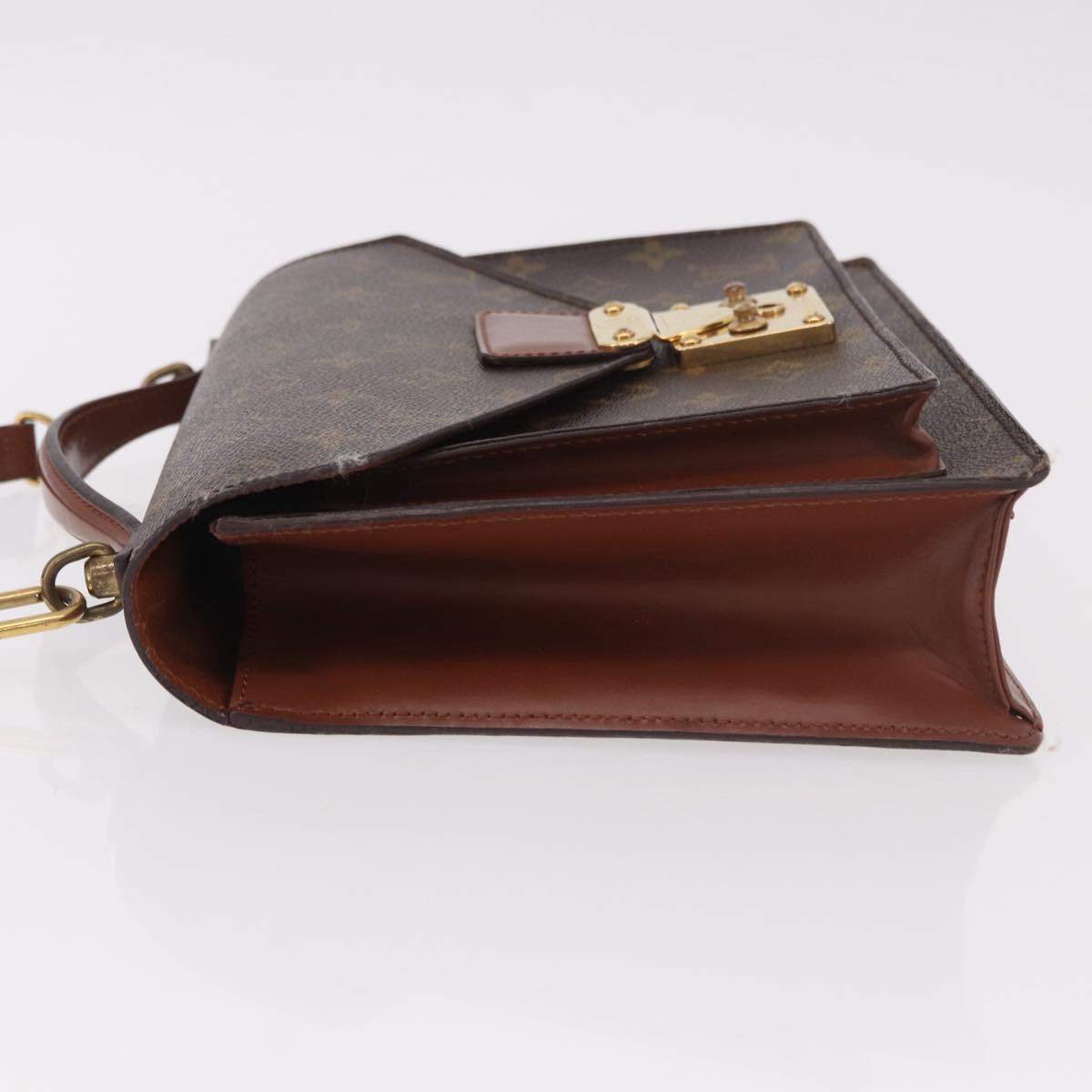 LOUIS VUITTON Monogram Monceau 26 Hand Bag 2way M51187 LV Auth BA13985