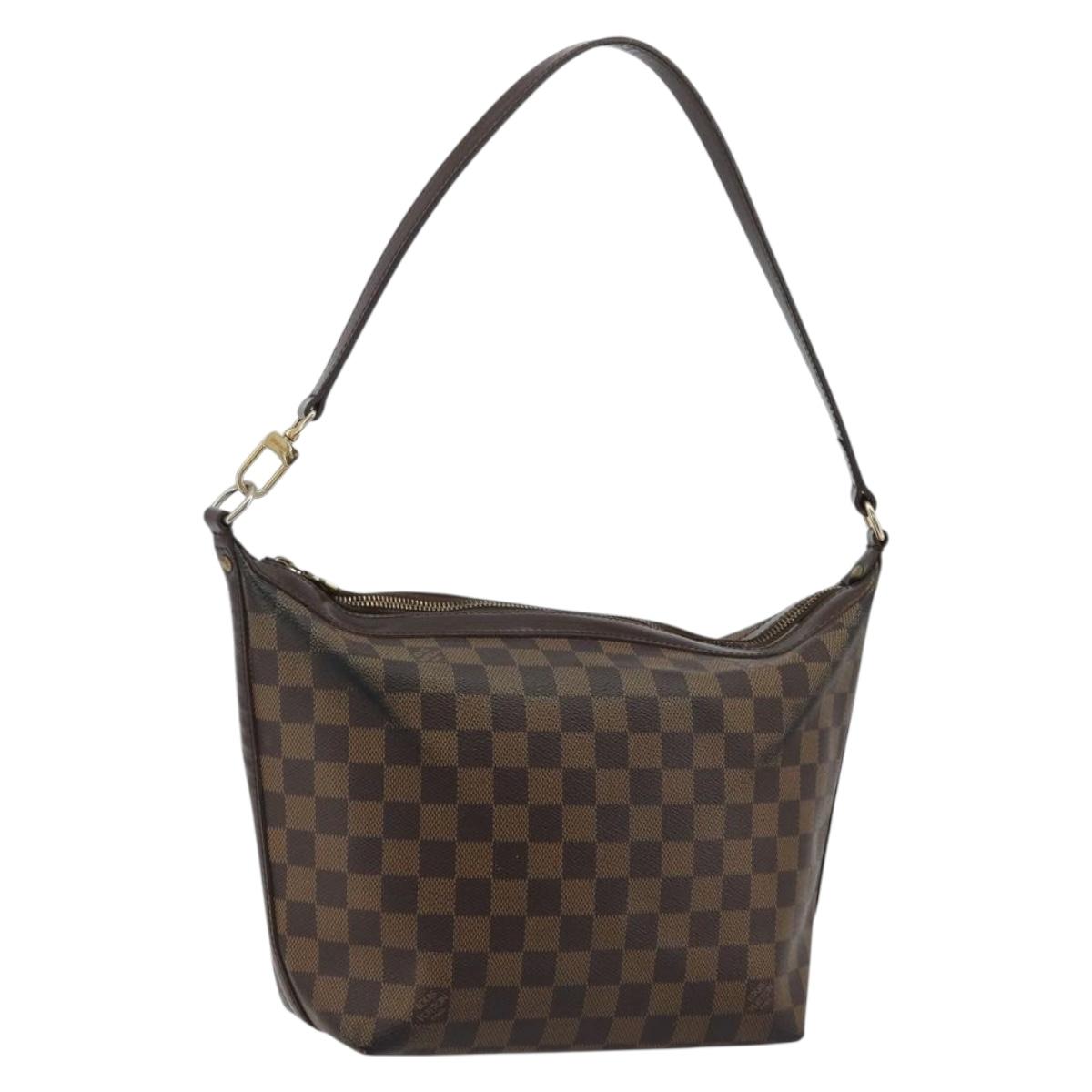 LOUIS VUITTON Damier Ebene Illovo MM Shoulder Bag N51995 LV Auth BA13990