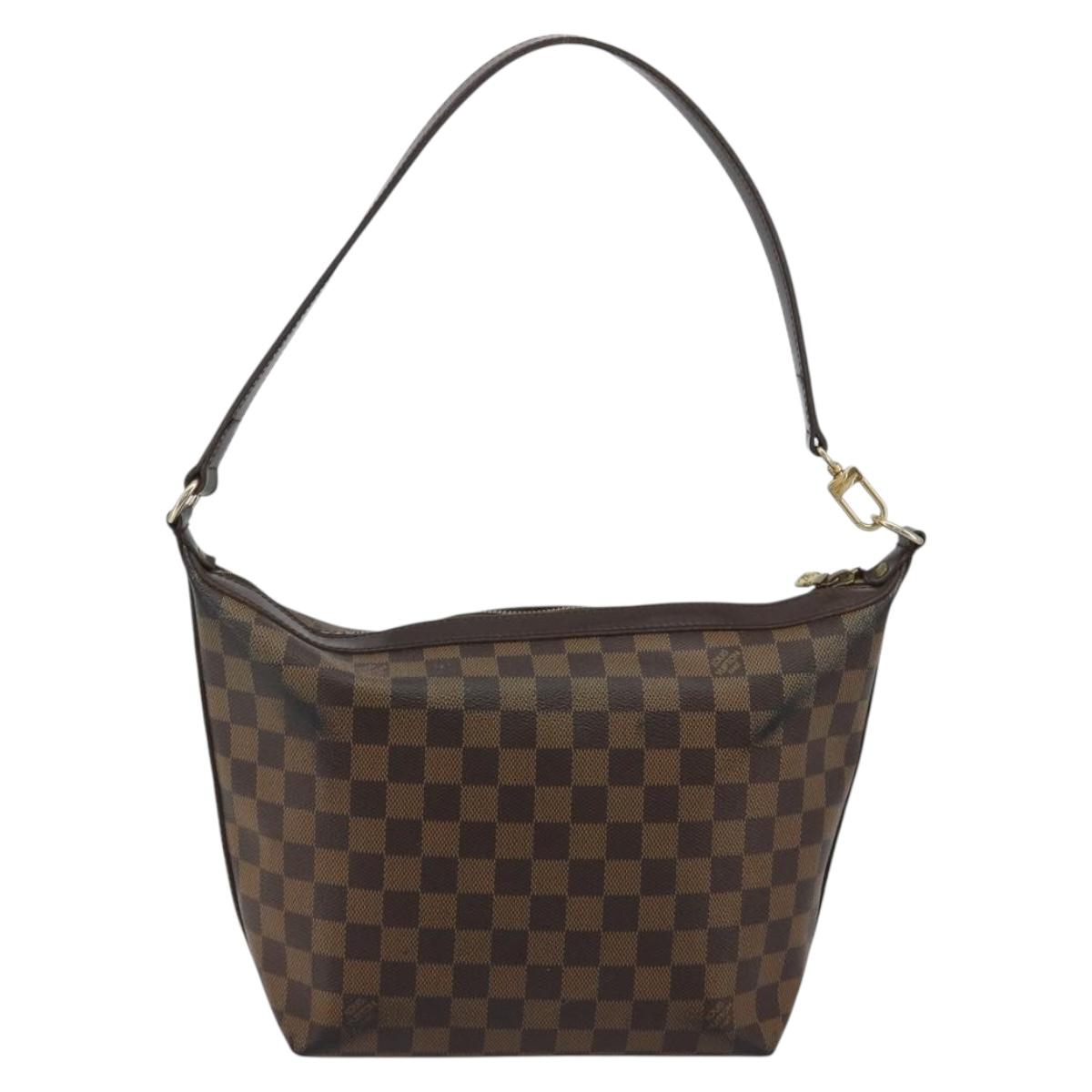 LOUIS VUITTON Damier Ebene Illovo MM Shoulder Bag N51995 LV Auth BA13990