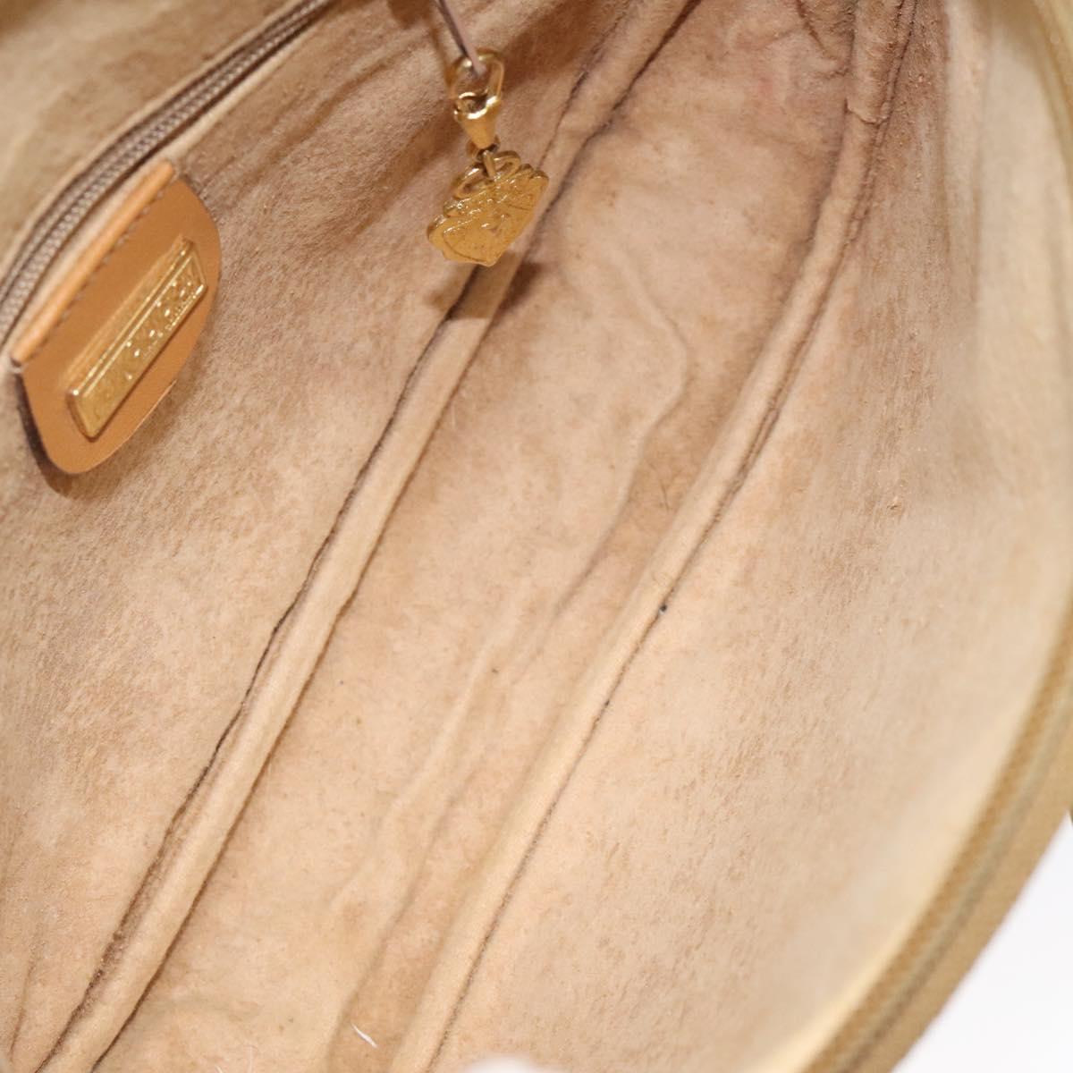 GUCCI Micro GG Supreme Shoulder Bag PVC Beige 007 983 1113 Auth BA1401