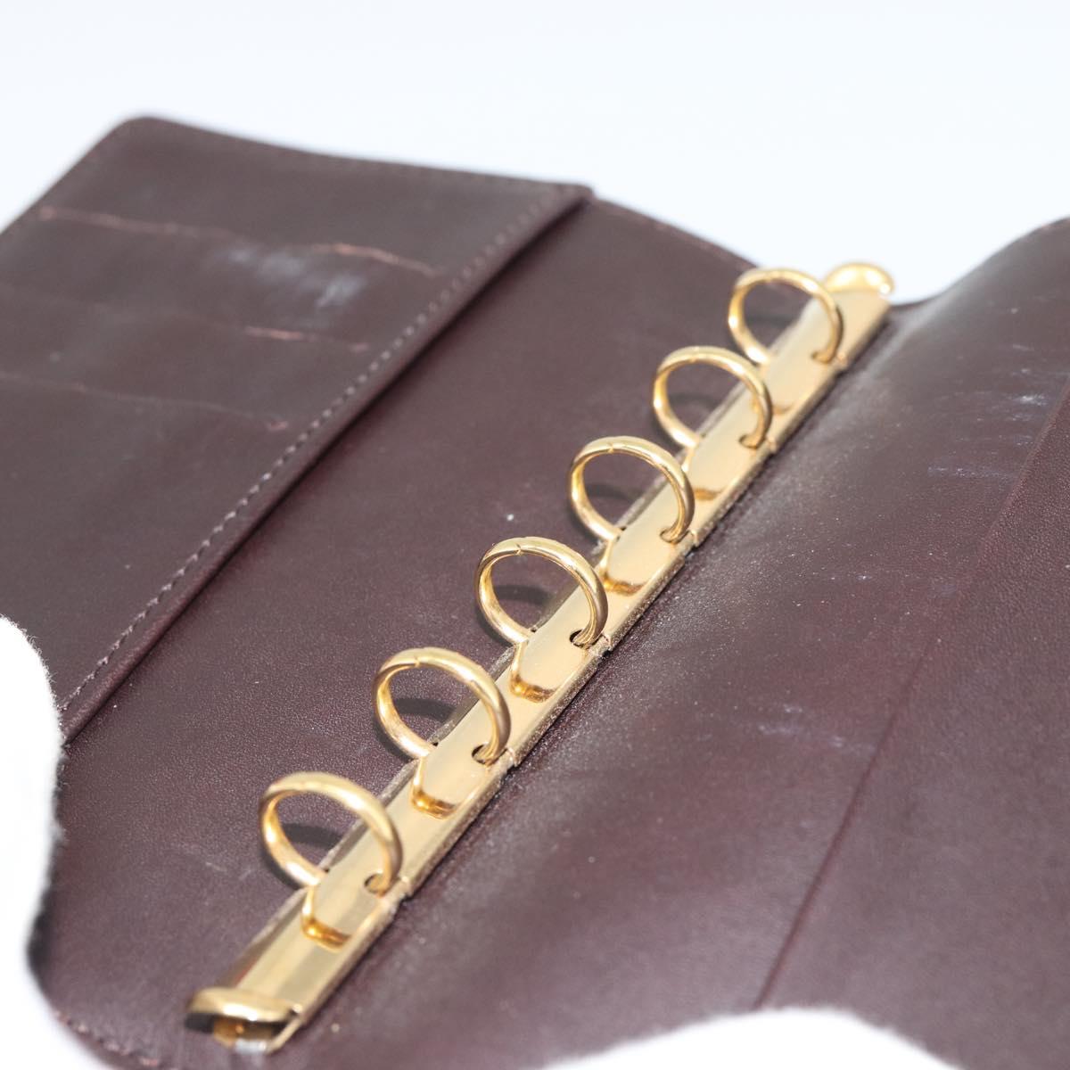 LOUIS VUITTON Monogram Vernis Agenda PM Amarante R21026 LV Auth BA14020