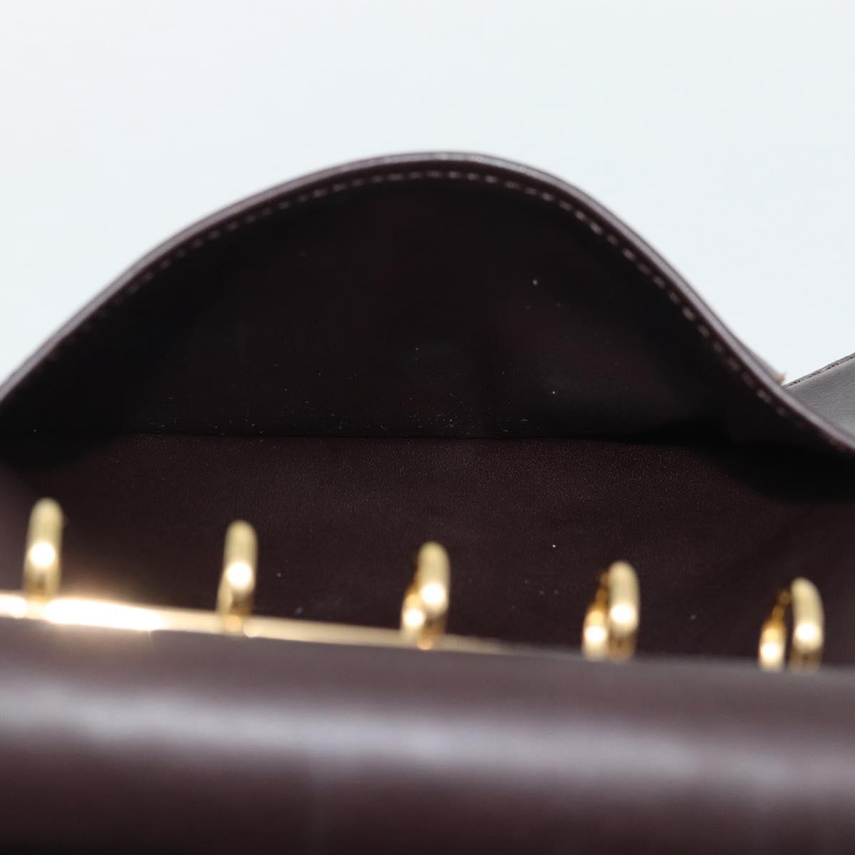 LOUIS VUITTON Monogram Vernis Agenda PM Amarante R21026 LV Auth BA14020