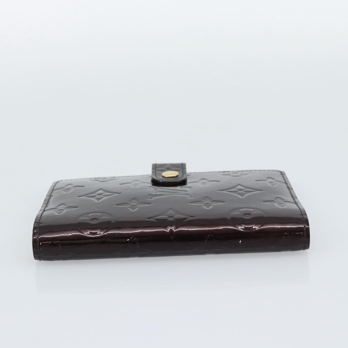 LOUIS VUITTON Monogram Vernis Agenda PM Amarante R21026 LV Auth BA14020