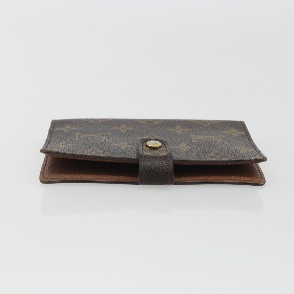 LOUIS VUITTON Monogram Agenda PM Day Planner Cover R20005 LV Auth BA14036