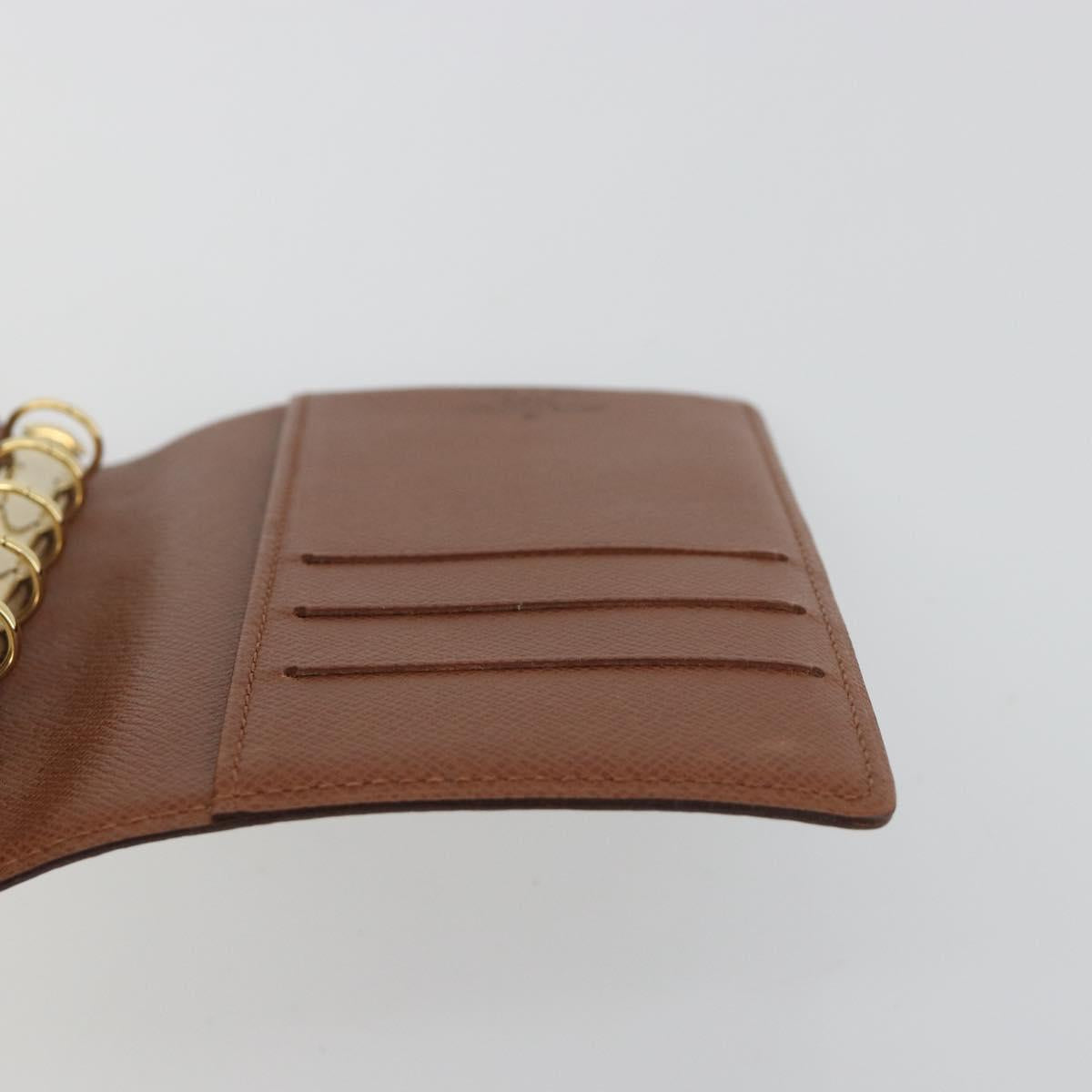 LOUIS VUITTON Monogram Agenda PM Day Planner Cover R20005 LV Auth BA14037
