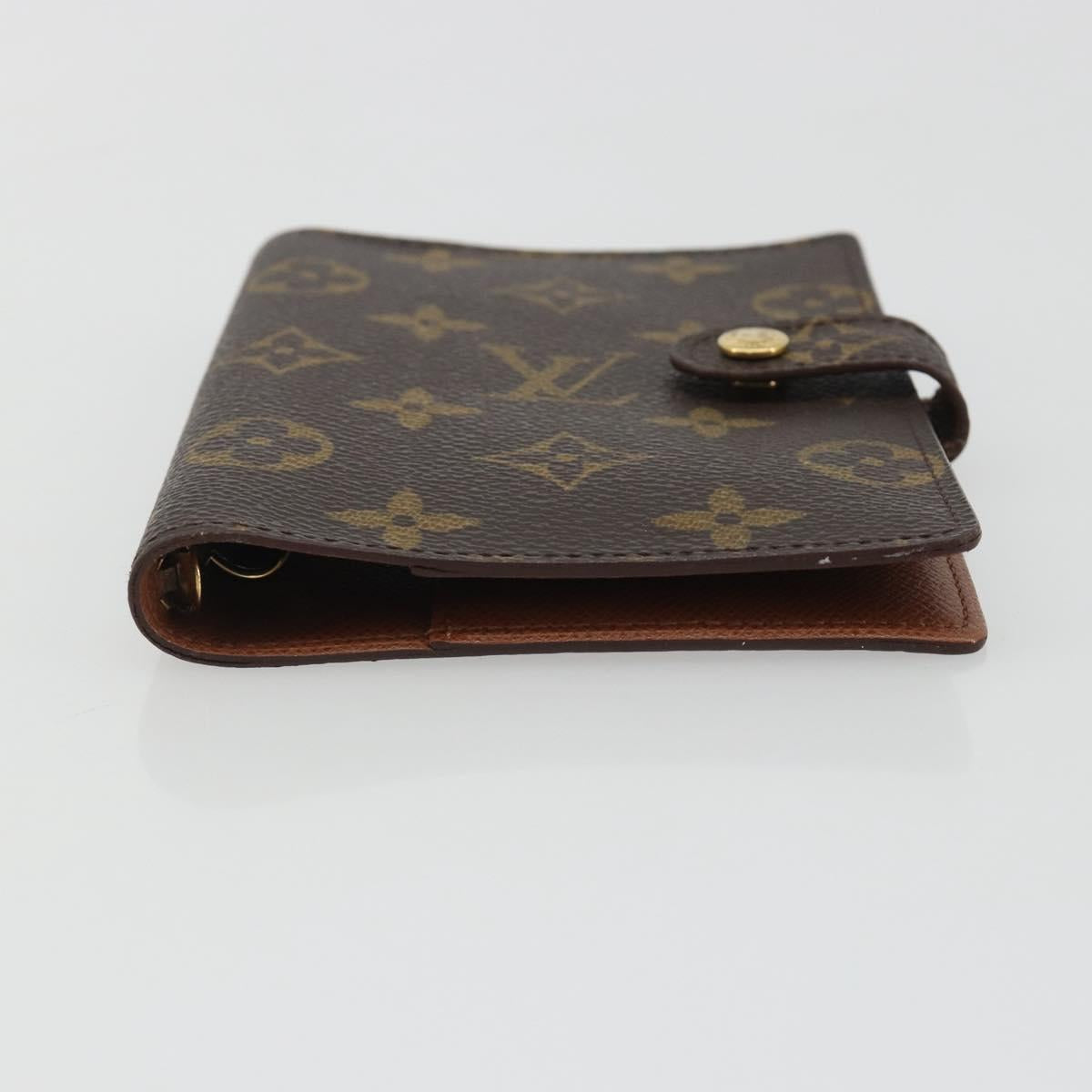 LOUIS VUITTON Monogram Agenda PM Day Planner Cover R20005 LV Auth BA14037