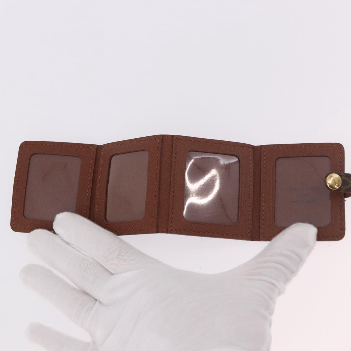 LOUIS VUITTON Monogram Portophoto 4vole Photo Frame M58010 LV Auth BA14041V
