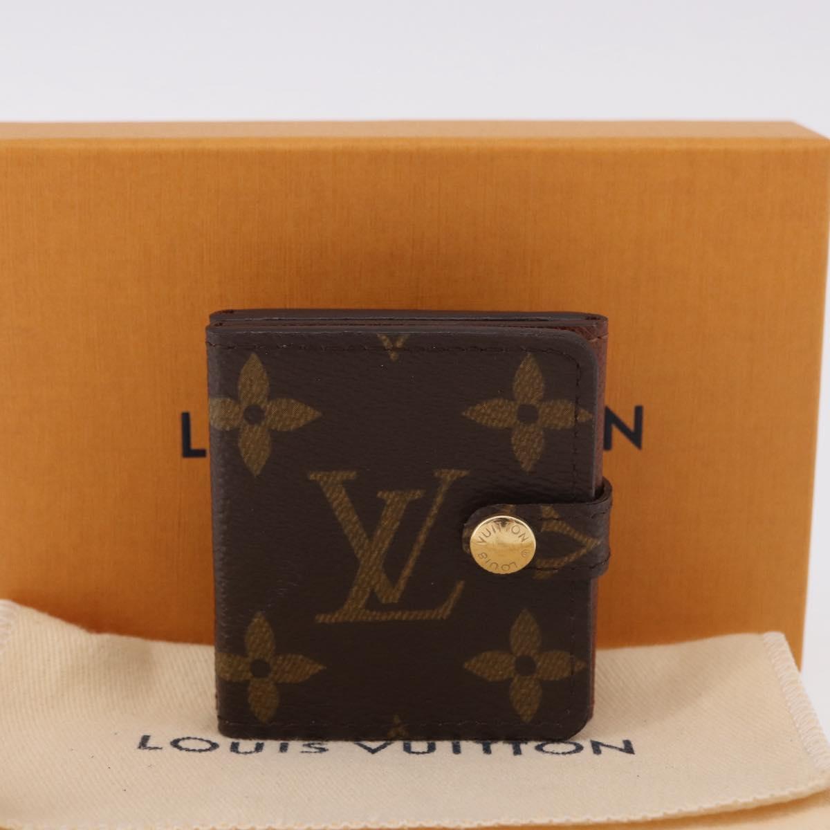 LOUIS VUITTON Monogram Portophoto 4vole Photo Frame M58010 LV Auth BA14041V