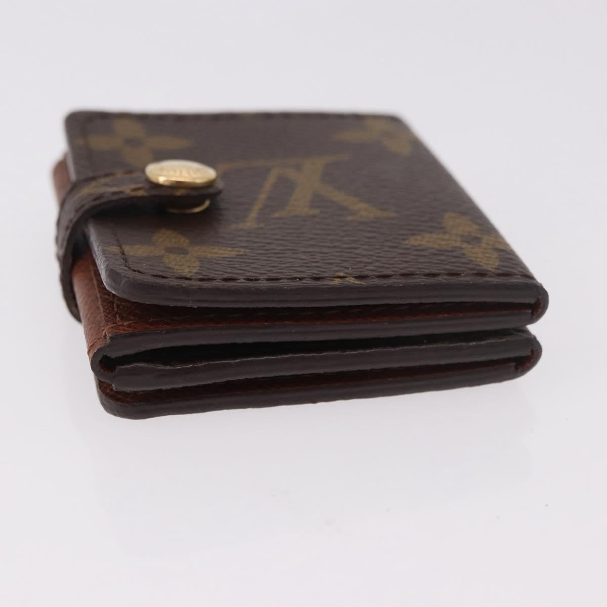 LOUIS VUITTON Monogram Portophoto 4vole Photo Frame M58010 LV Auth BA14041V