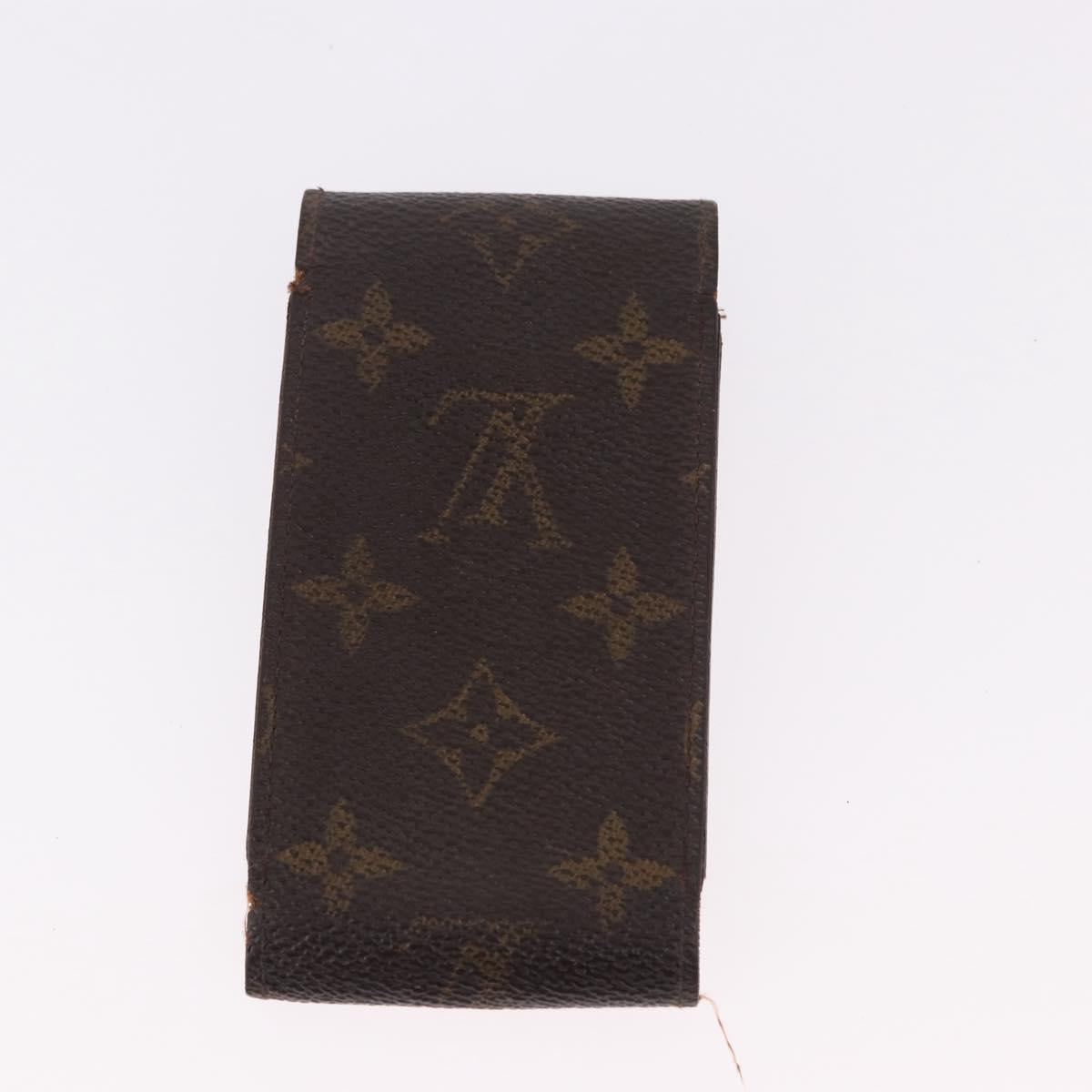 LOUIS VUITTON Monogram Etui Cigarette Case 4 Set LV Auth BA14068