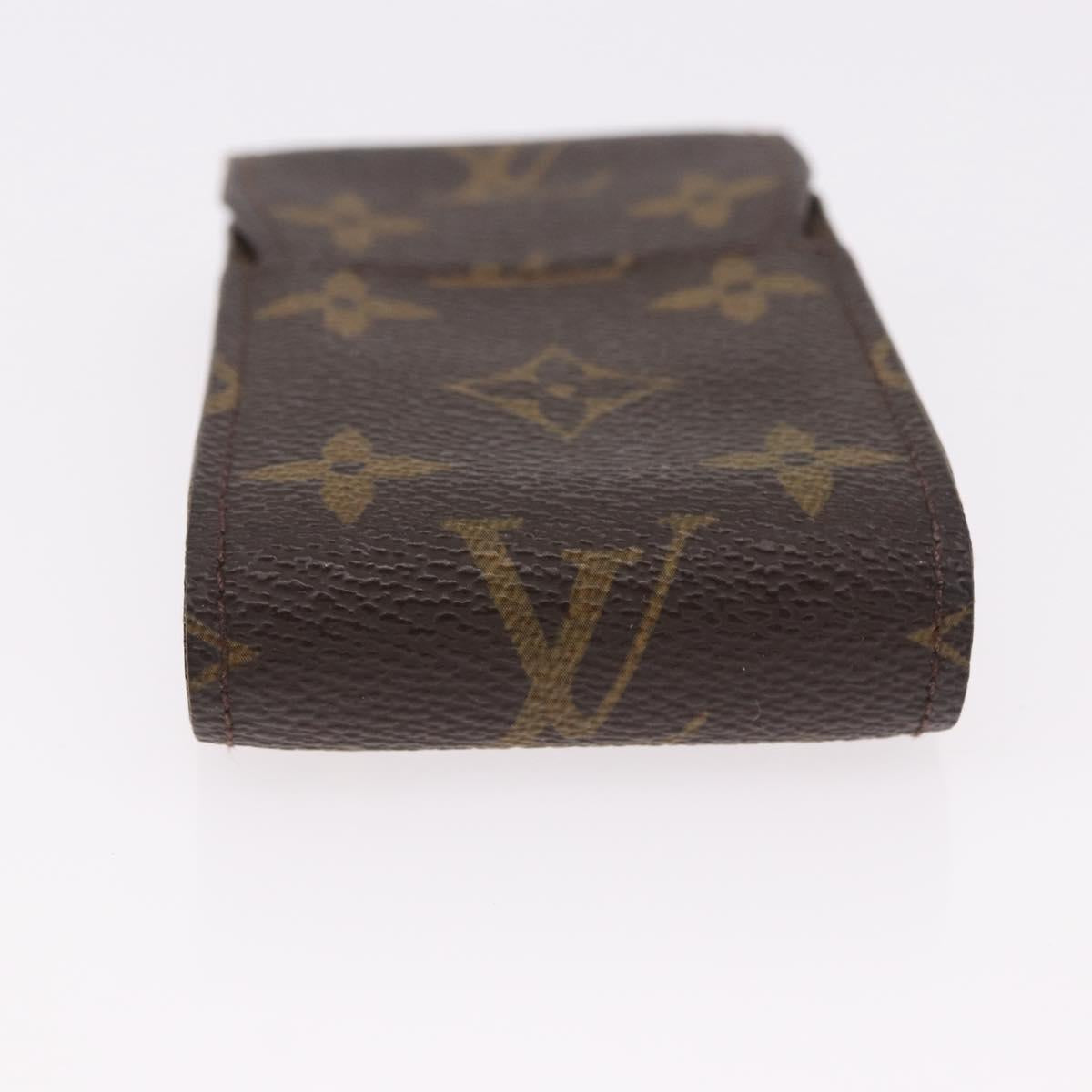 LOUIS VUITTON Monogram Etui Cigarette Case 4 Set LV Auth BA14068