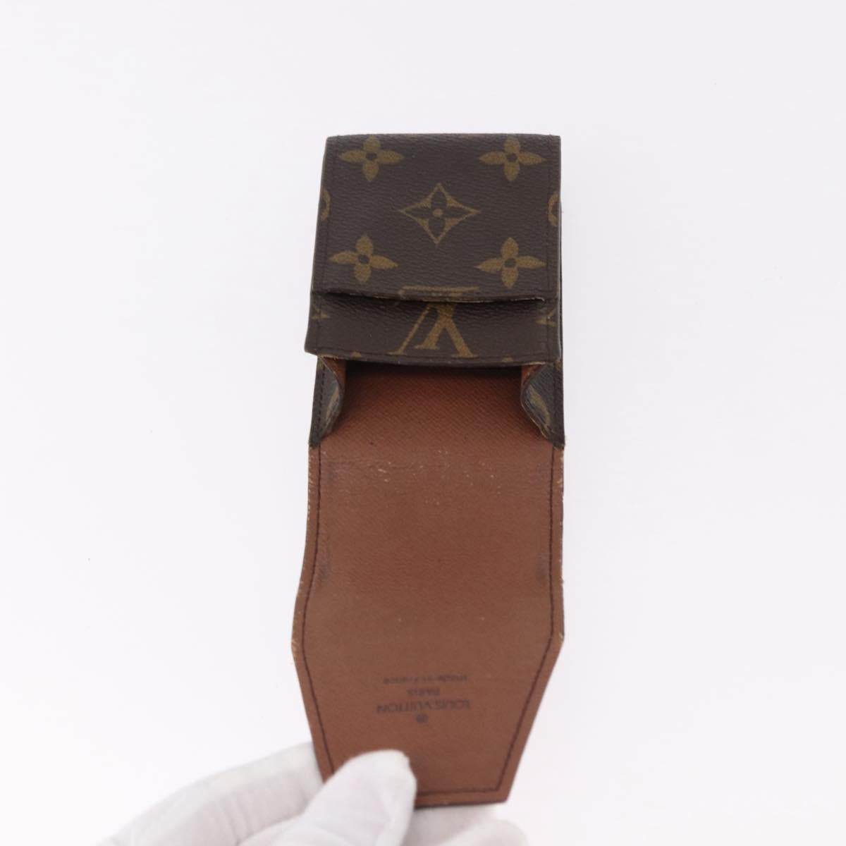 LOUIS VUITTON Monogram Etui Cigarette Case 4 Set LV Auth BA14068