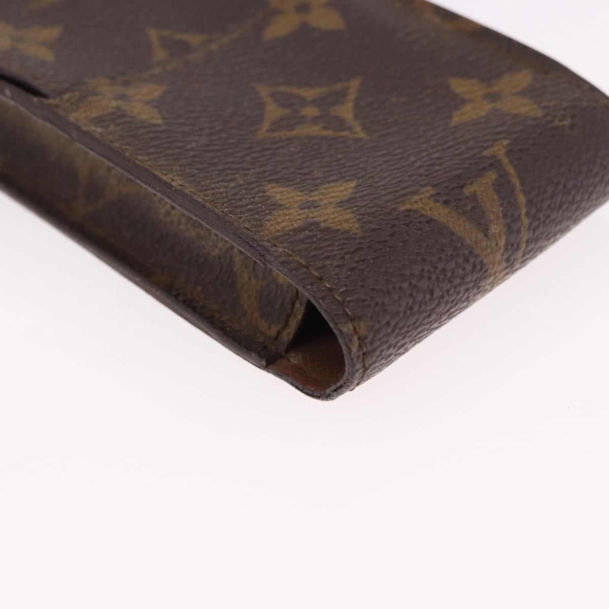 LOUIS VUITTON Monogram Etui Cigarette Case 4 Set LV Auth BA14068