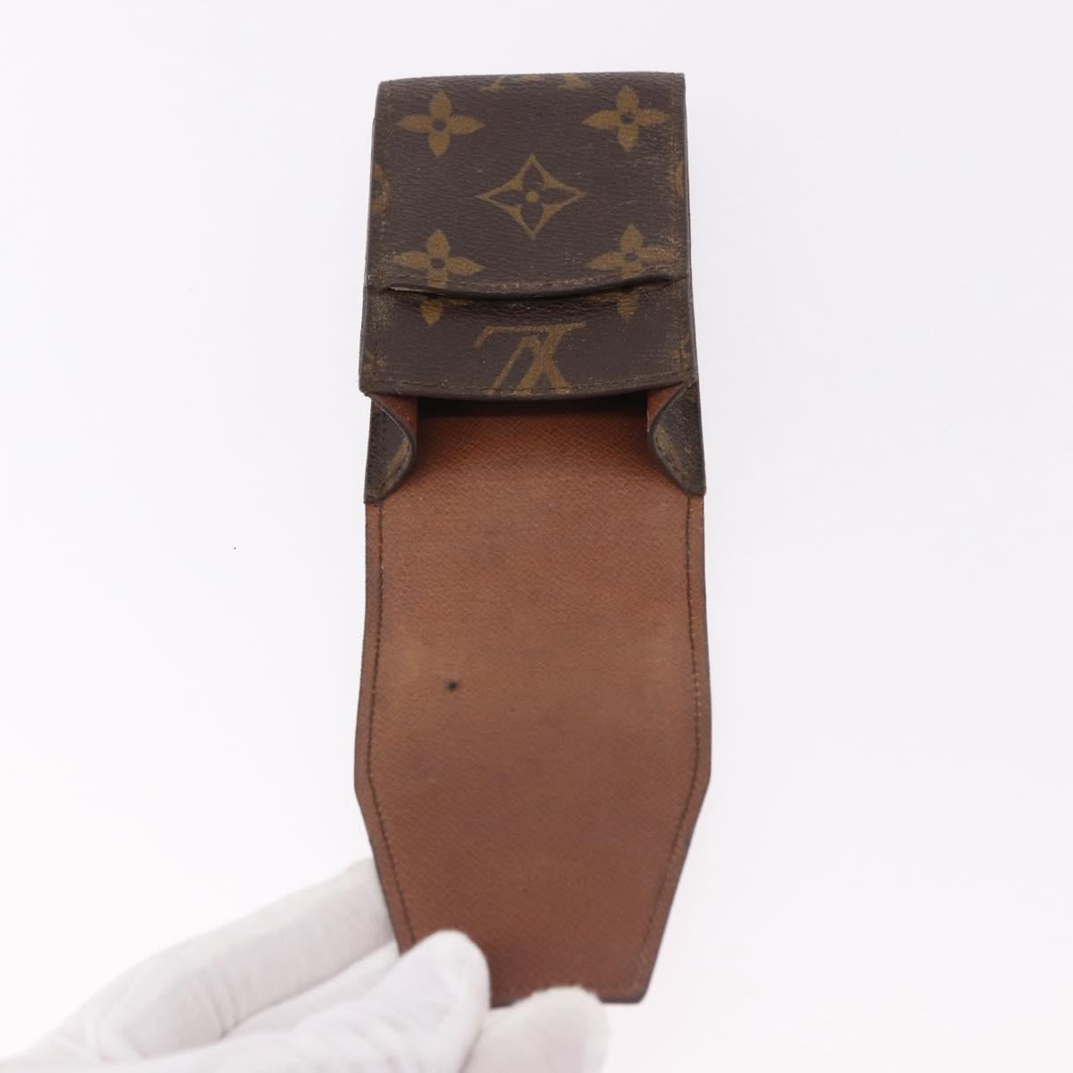 LOUIS VUITTON Monogram Etui Cigarette Case 4 Set LV Auth BA14068