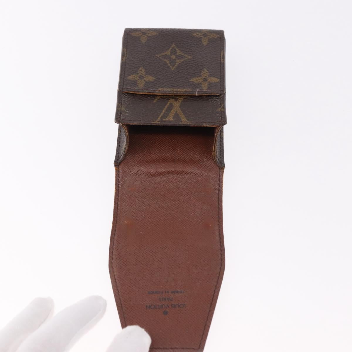 LOUIS VUITTON Monogram Etui Cigarette Case 4 Set LV Auth BA14068