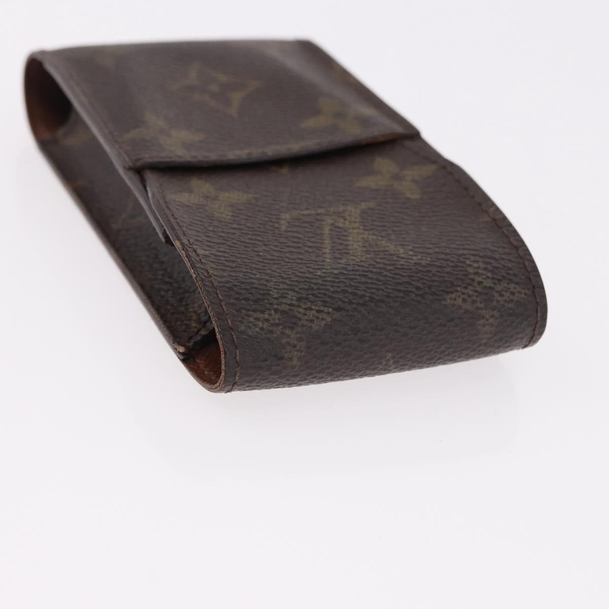 LOUIS VUITTON Monogram Etui Cigarette Case 4 Set LV Auth BA14069