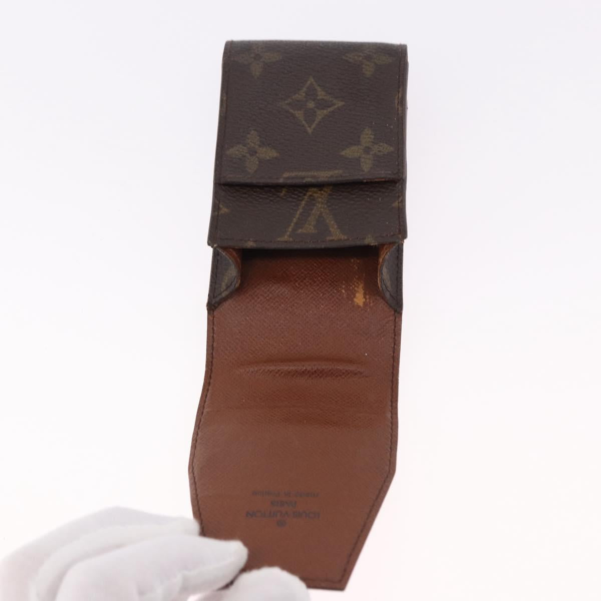 LOUIS VUITTON Monogram Etui Cigarette Case 4 Set LV Auth BA14069