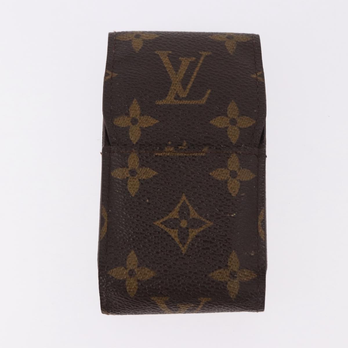 LOUIS VUITTON Monogram Etui Cigarette Case 4 Set LV Auth BA14069