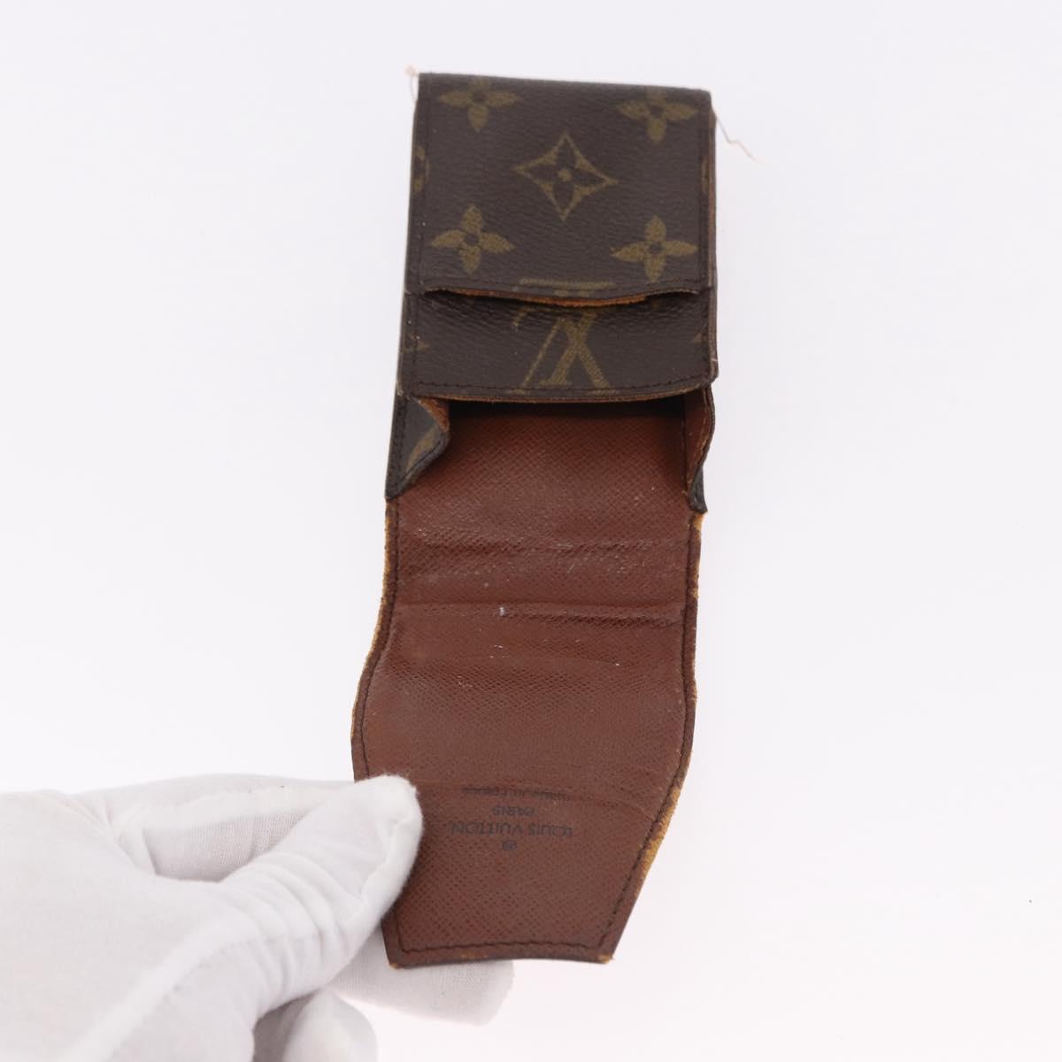 LOUIS VUITTON Monogram Etui Cigarette Case 4 Set LV Auth BA14069