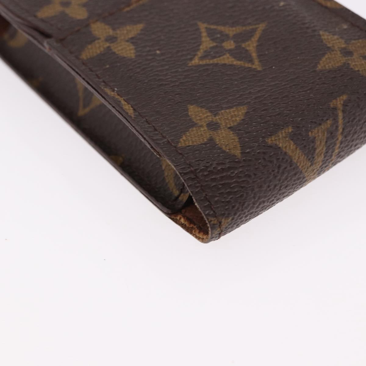 LOUIS VUITTON Monogram Etui Cigarette Case 4 Set LV Auth BA14069