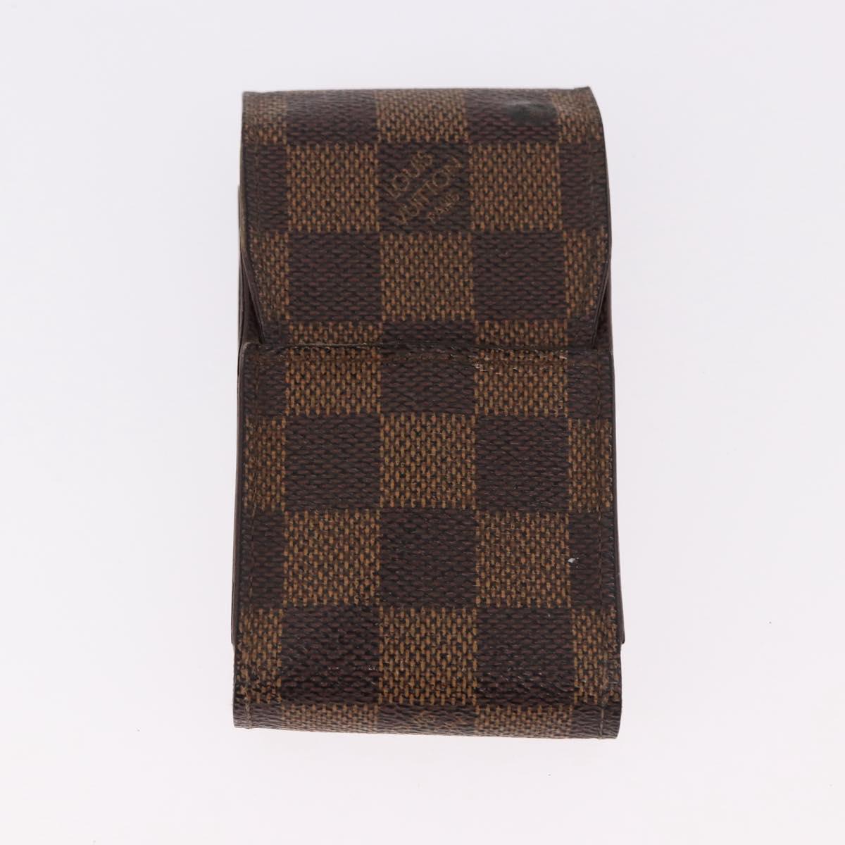 LOUIS VUITTON Etui Cigarette Case Monogram Damier 4 Set LV Auth BA14070
