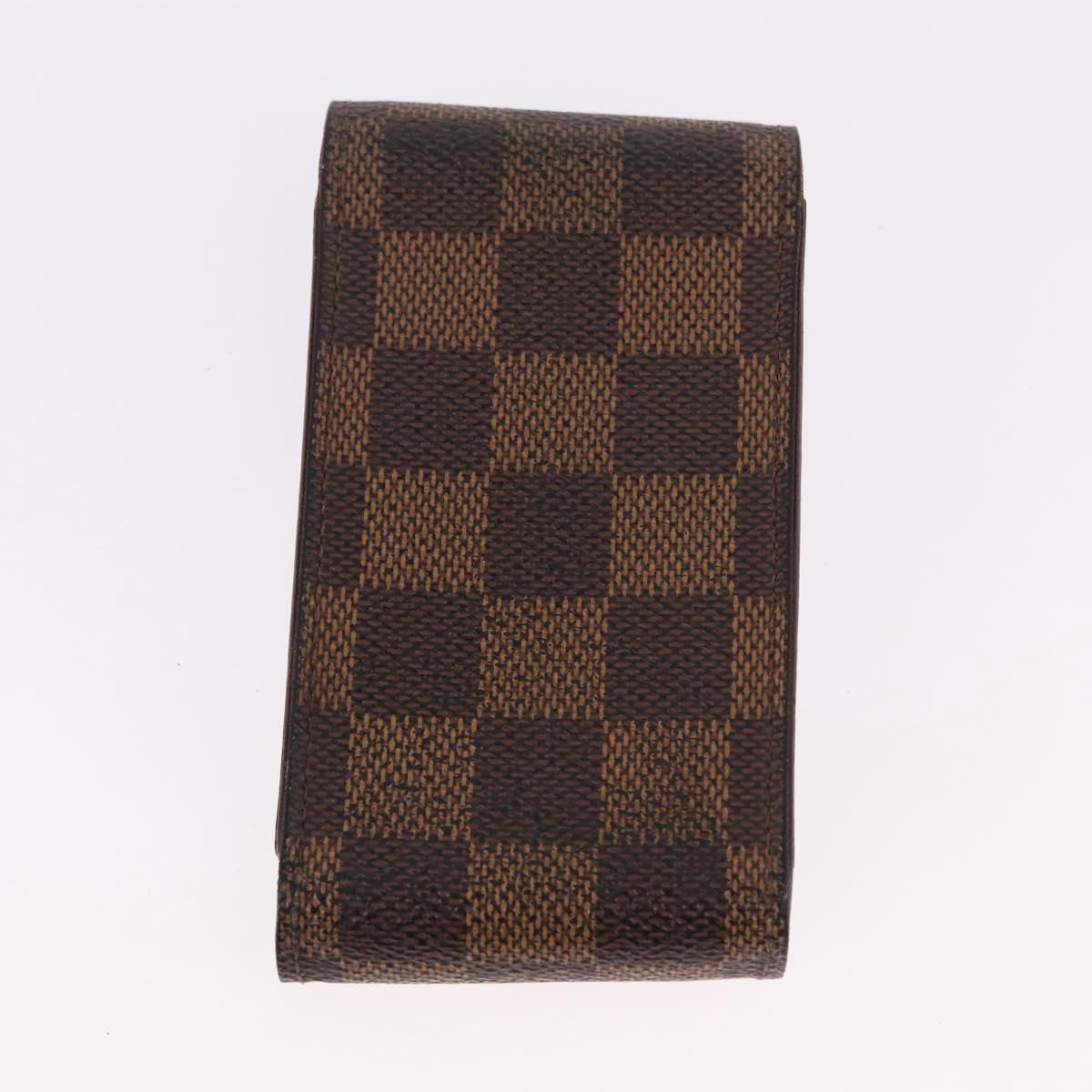 LOUIS VUITTON Etui Cigarette Case Monogram Damier 4 Set LV Auth BA14070