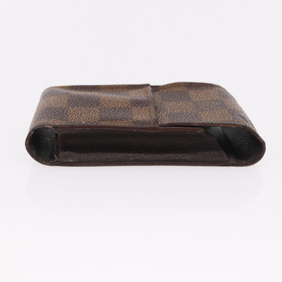 LOUIS VUITTON Etui Cigarette Case Monogram Damier 4 Set LV Auth BA14070