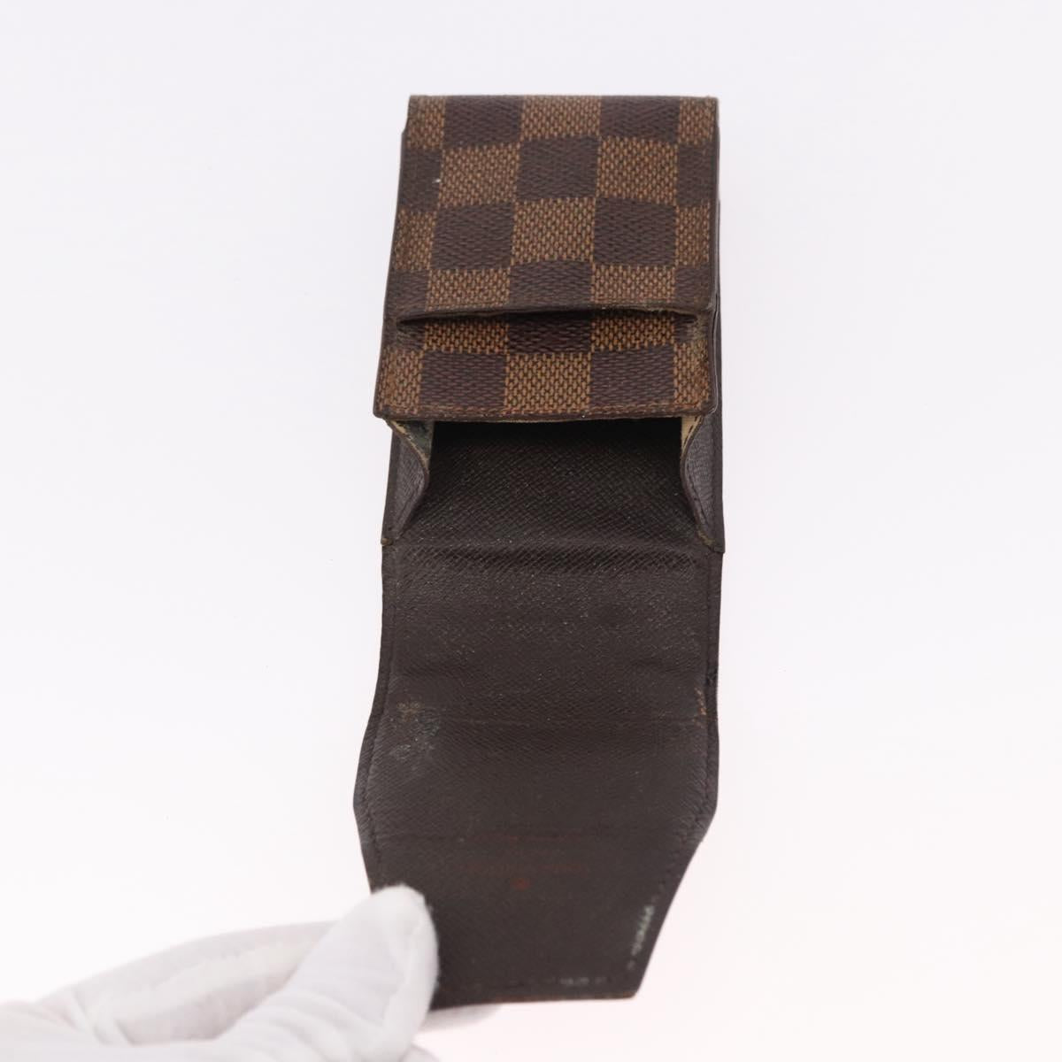 LOUIS VUITTON Etui Cigarette Case Monogram Damier 4 Set LV Auth BA14070