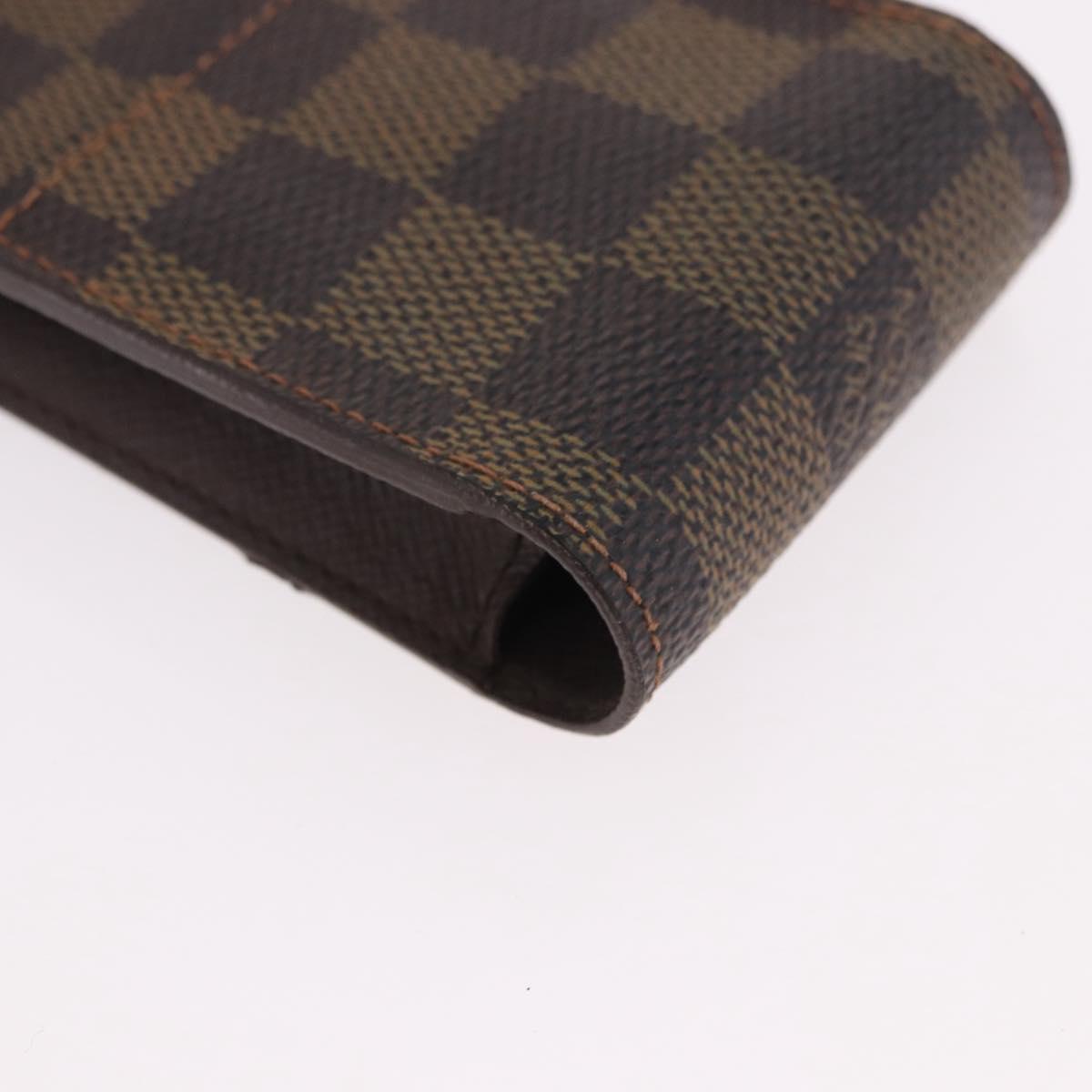 LOUIS VUITTON Etui Cigarette Case Monogram Damier 4 Set LV Auth BA14070